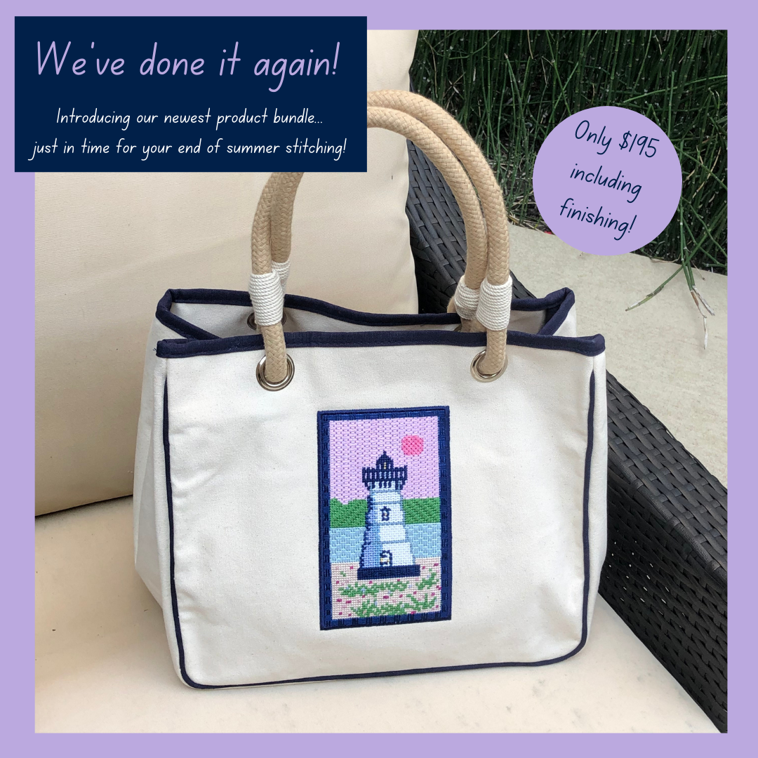 A summery project with finishing included!