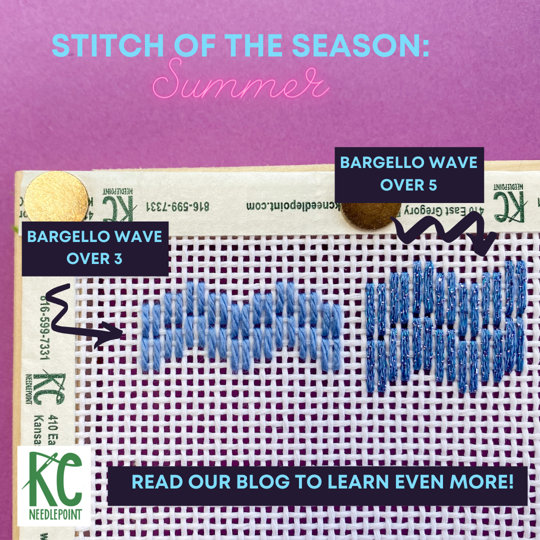 Stitch of the season: A Summer Bargello