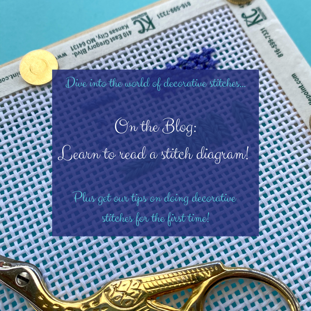 Dive into the world of decorative stitches: Learn to read a stitch diagram