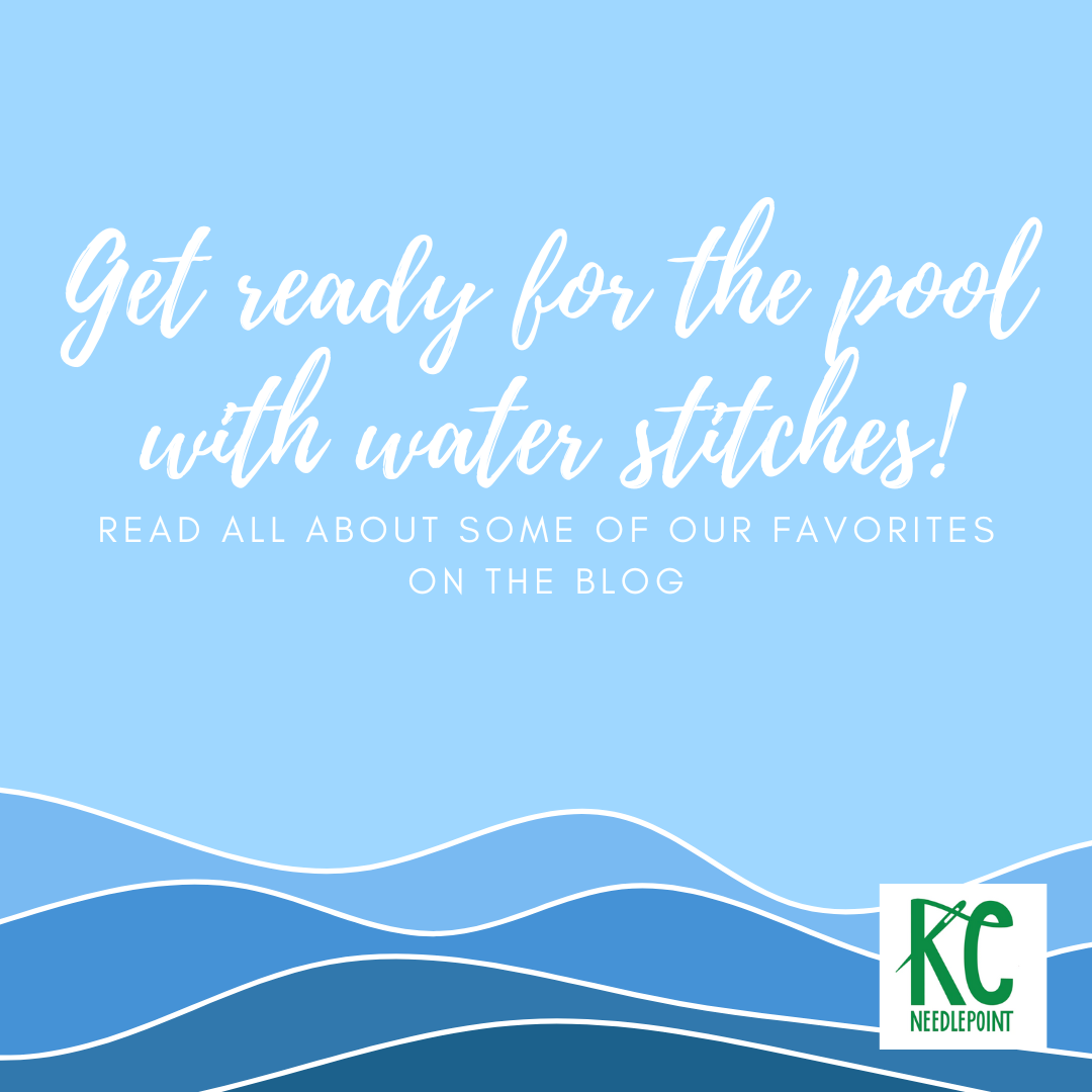 Get ready for the pool with these fun stitches for water!