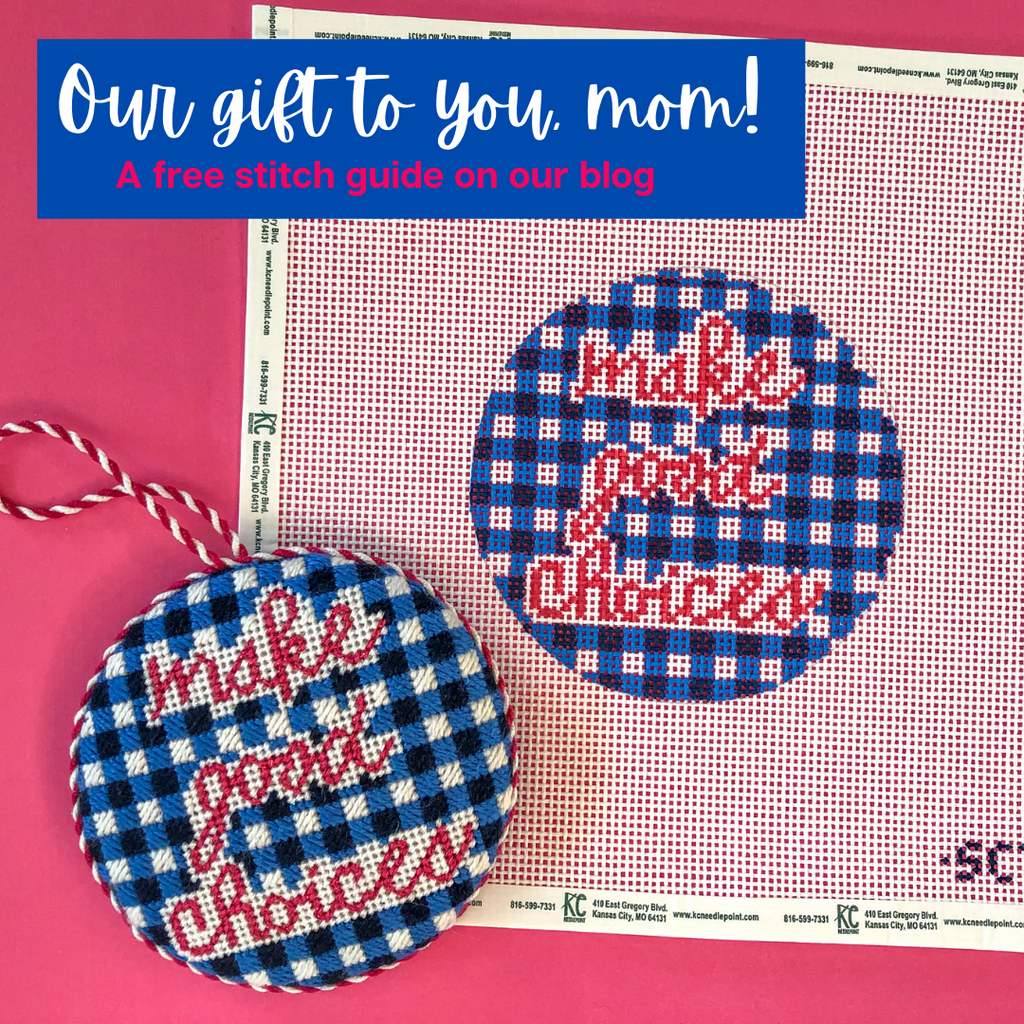 Our Gift to you, Mom! Stitch along with our free Stitch Guide!