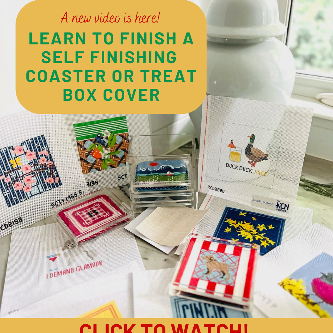 A new video is here: Learn to self finish a coaster or treat box cover!