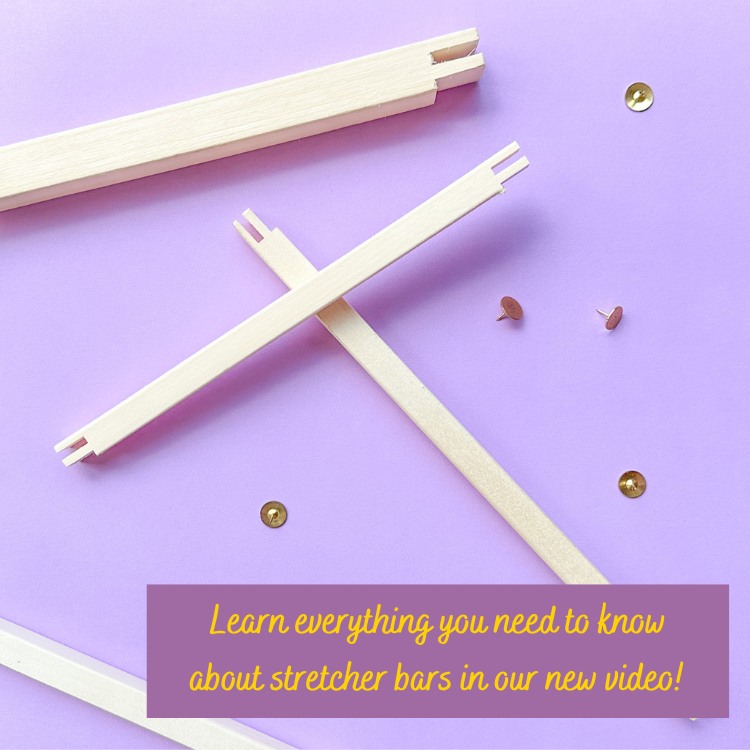 Learn everything about stretcher bars in our new video!