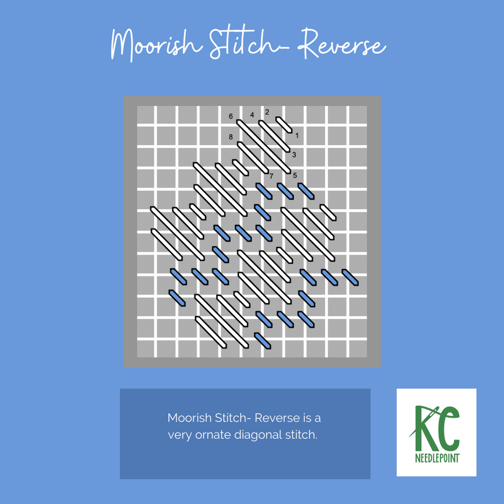 Moorish Stitch- Reverse