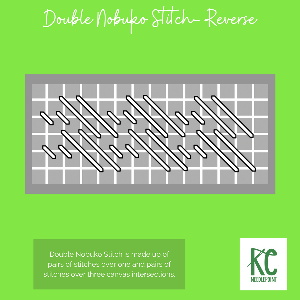 Double Nobuko Stitch- Reverse