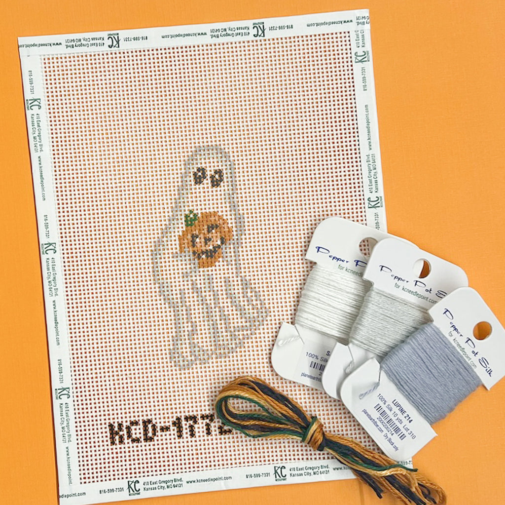 Boy Ghost Kit - KC Needlepoint
