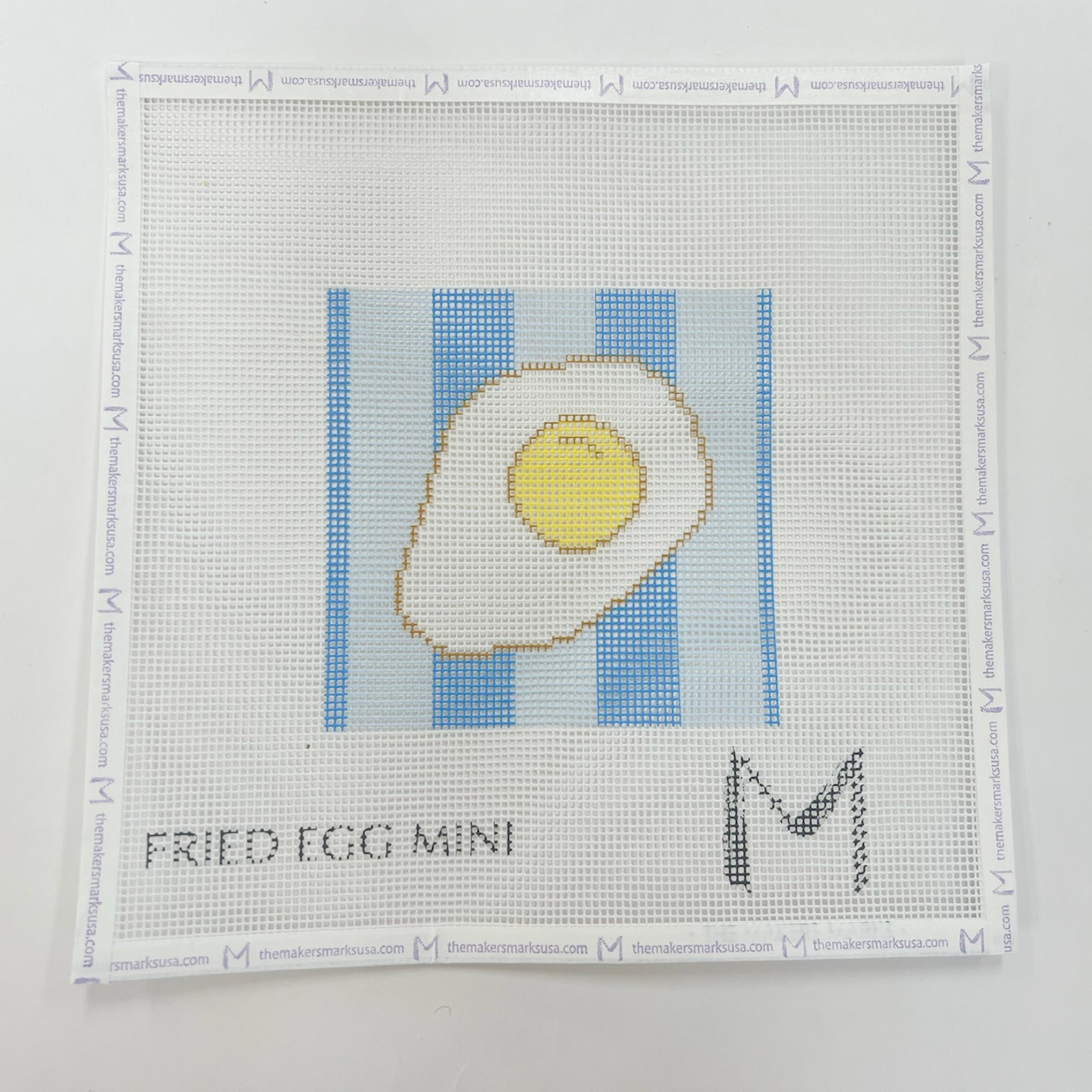 Fried Egg - KC Needlepoint