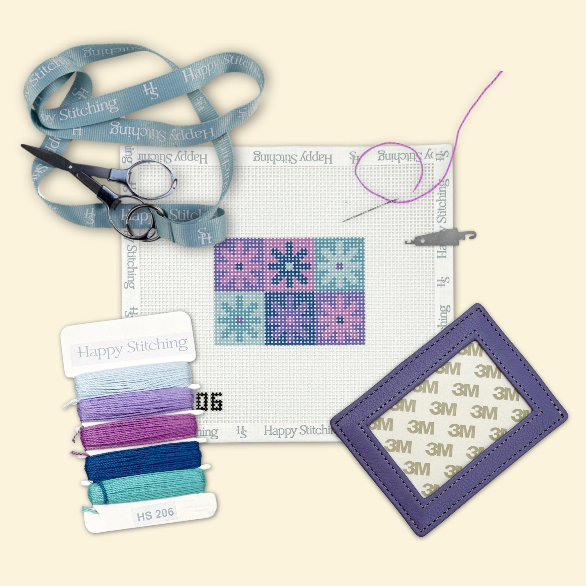 Mod Bloom - KC Needlepoint