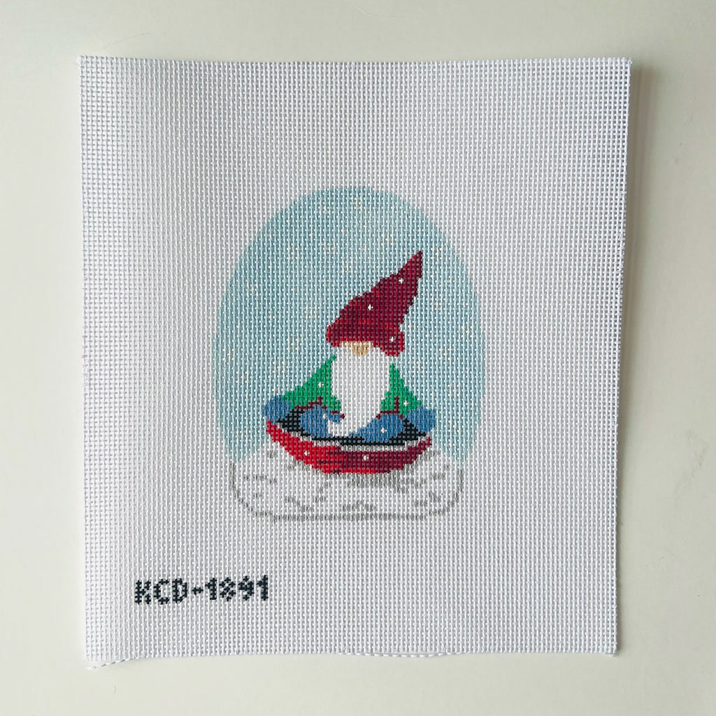 Stanley the Gnome Canvas - KC Needlepoint