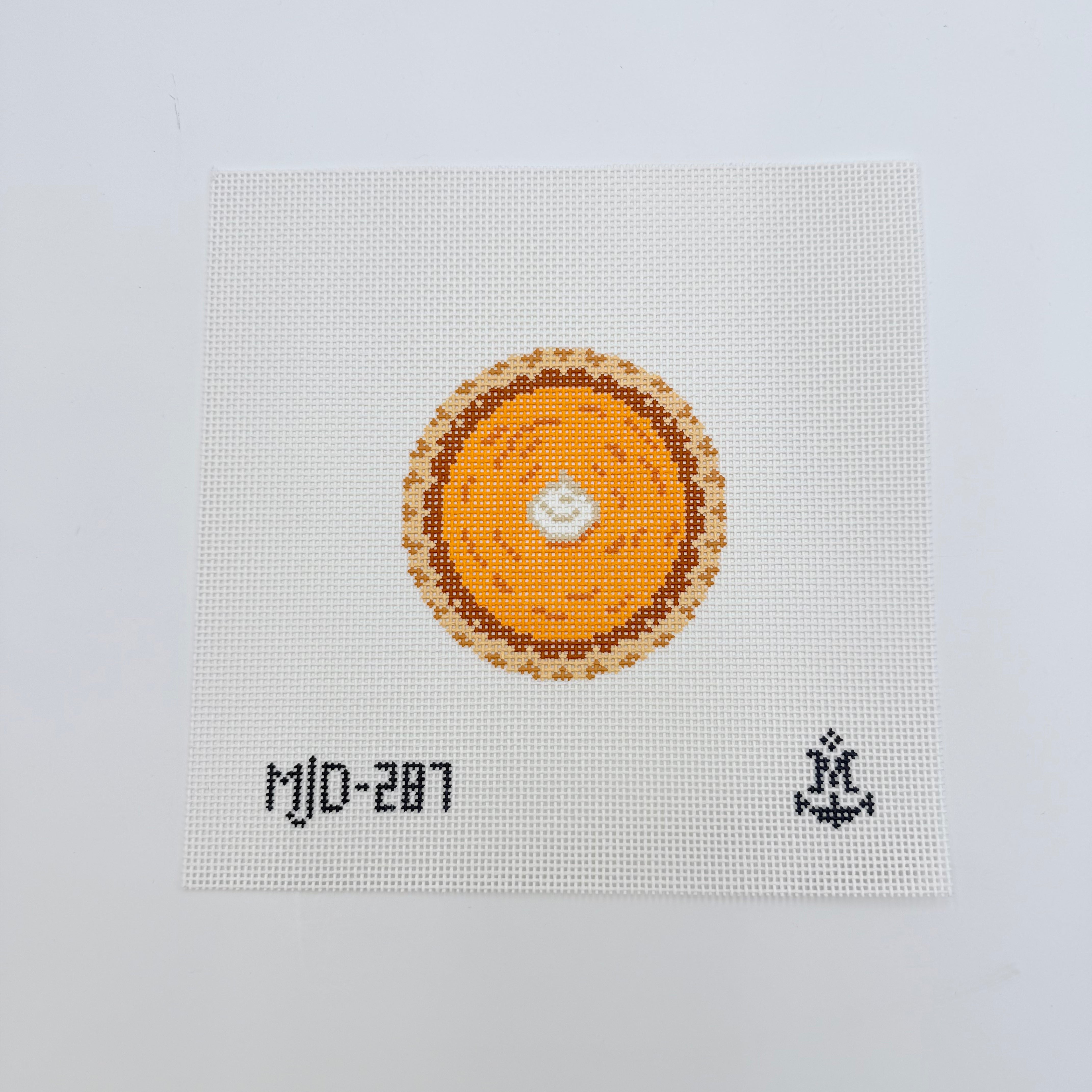 Pumpkin Pie Canvas - KC Needlepoint