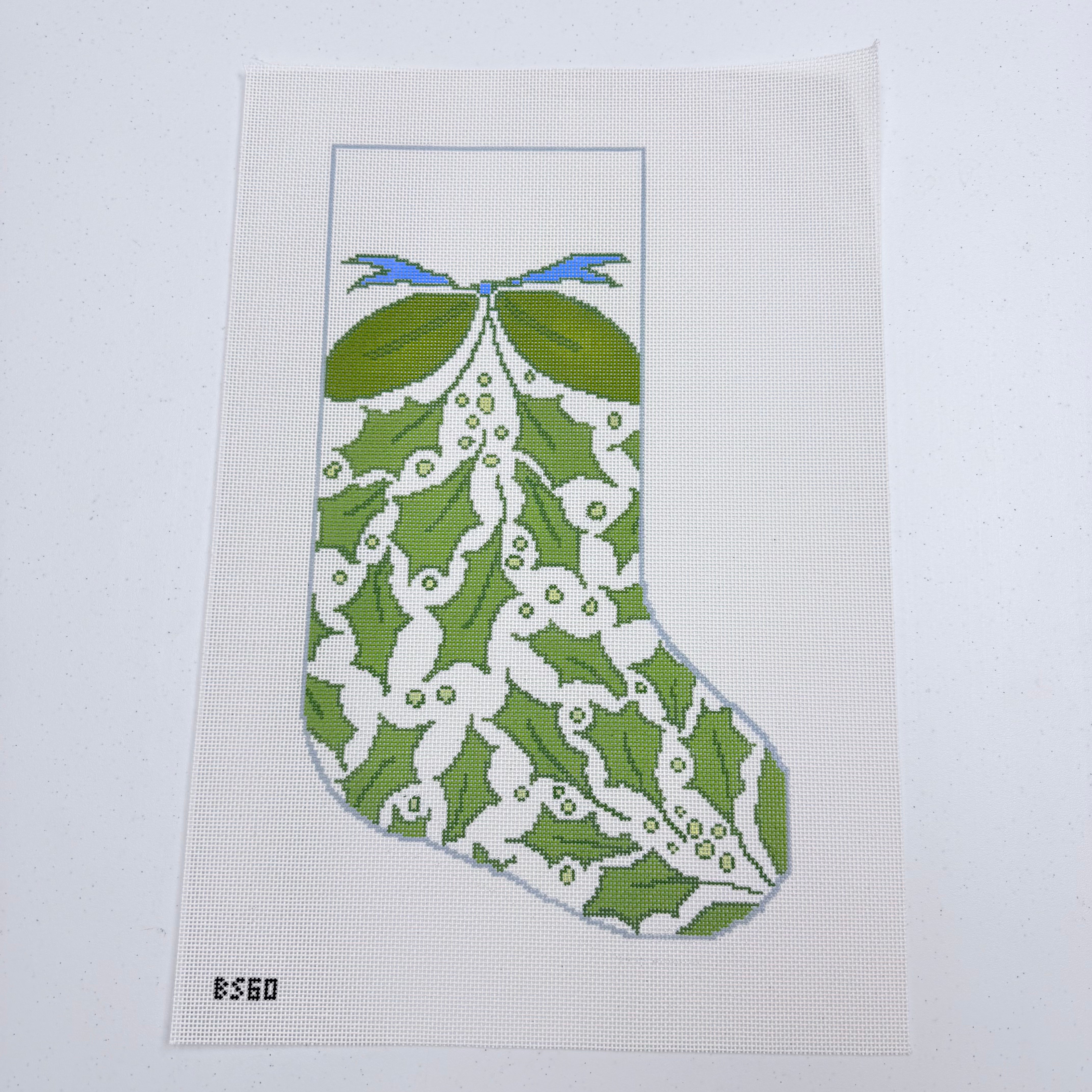 Deck the Halls Stocking Canvas - KC Needlepoint