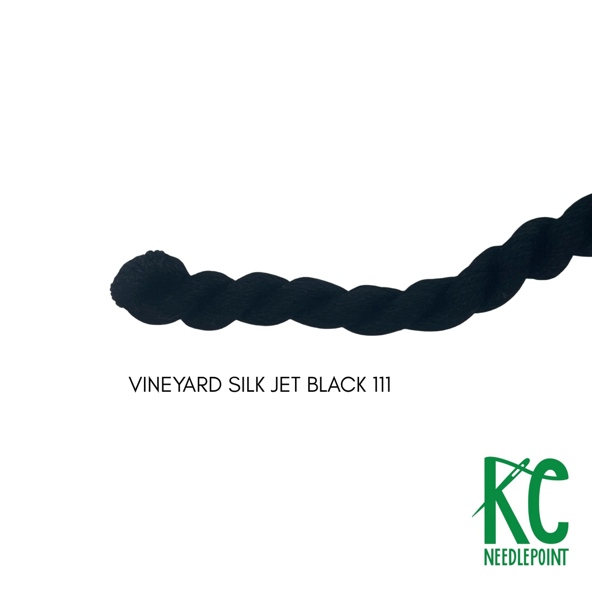 Vineyard Silk Skein C111 Jet Black – KC Needlepoint