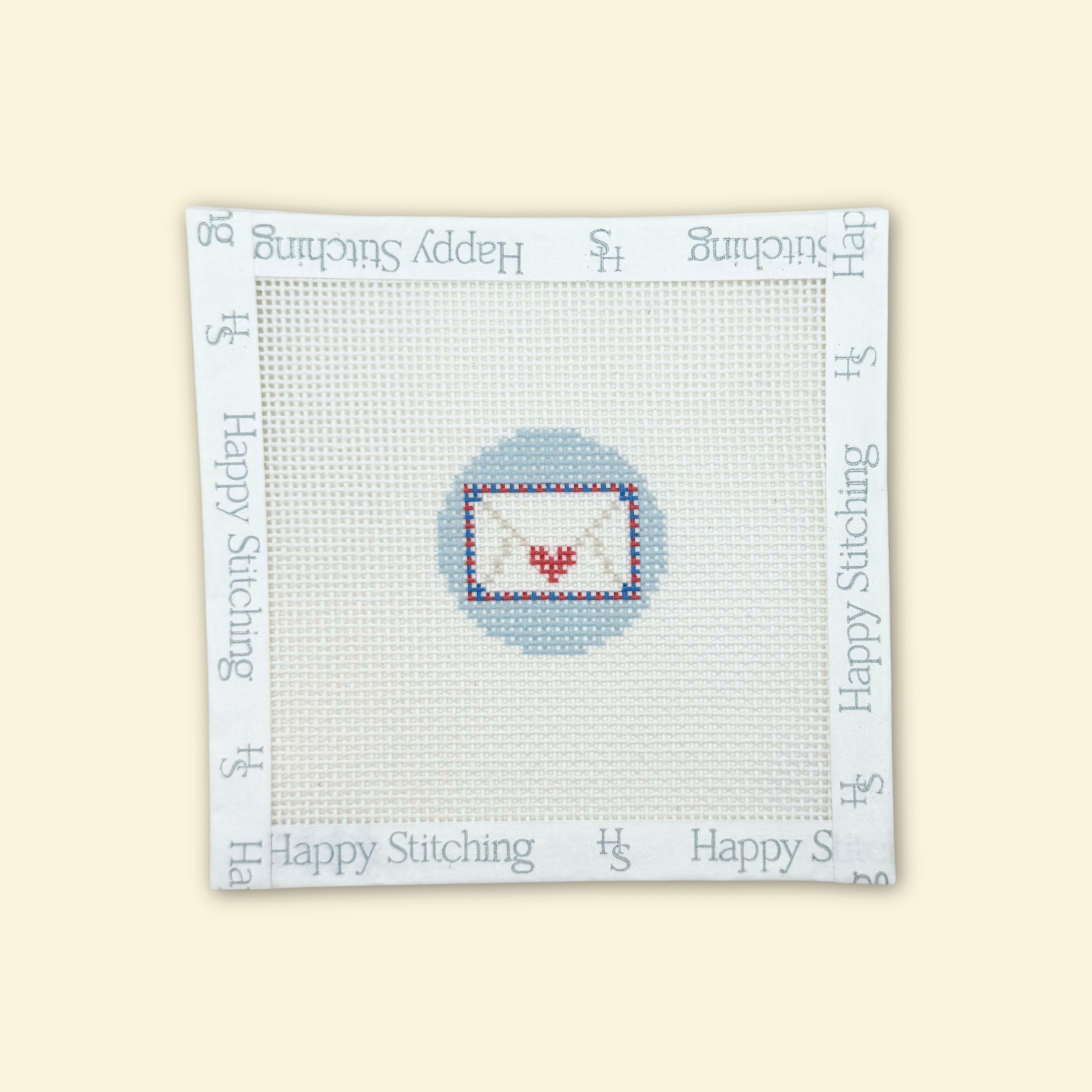 Love Letter Bag Tag/Key Fob Kit - KC Needlepoint