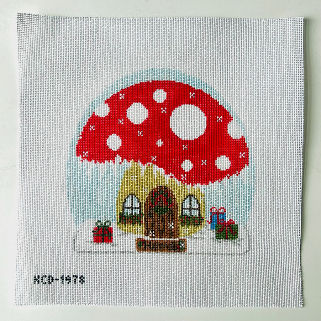 The Gnome Home Canvas - KC Needlepoint