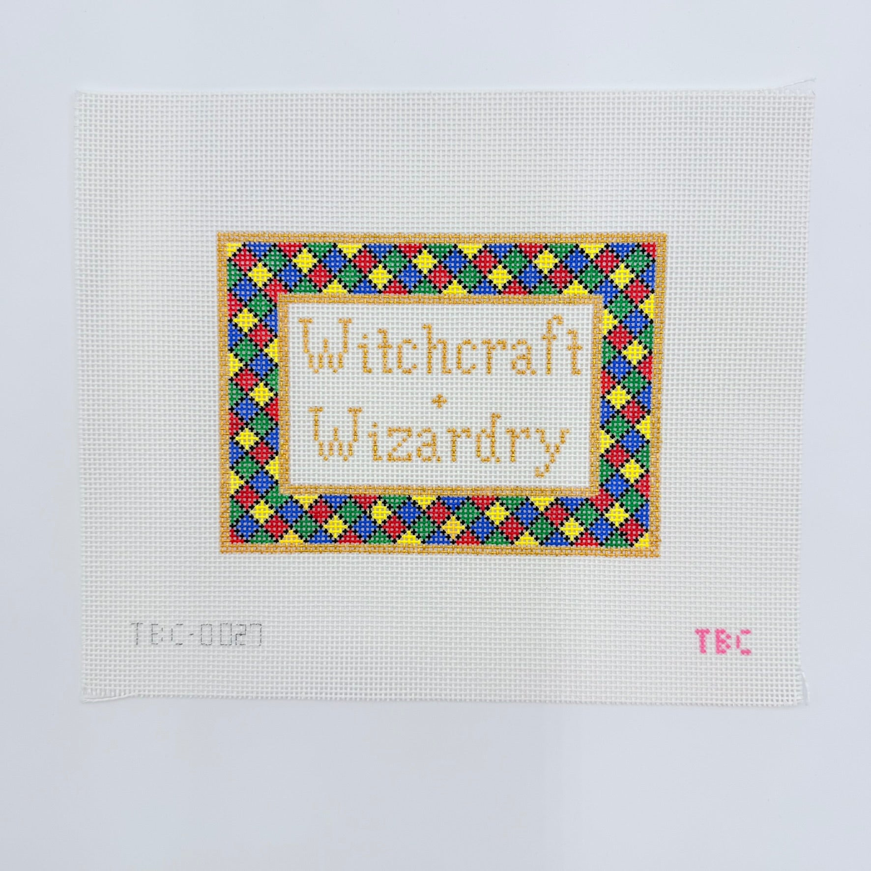 Witchcraft and Wizardry Canvas - KC Needlepoint