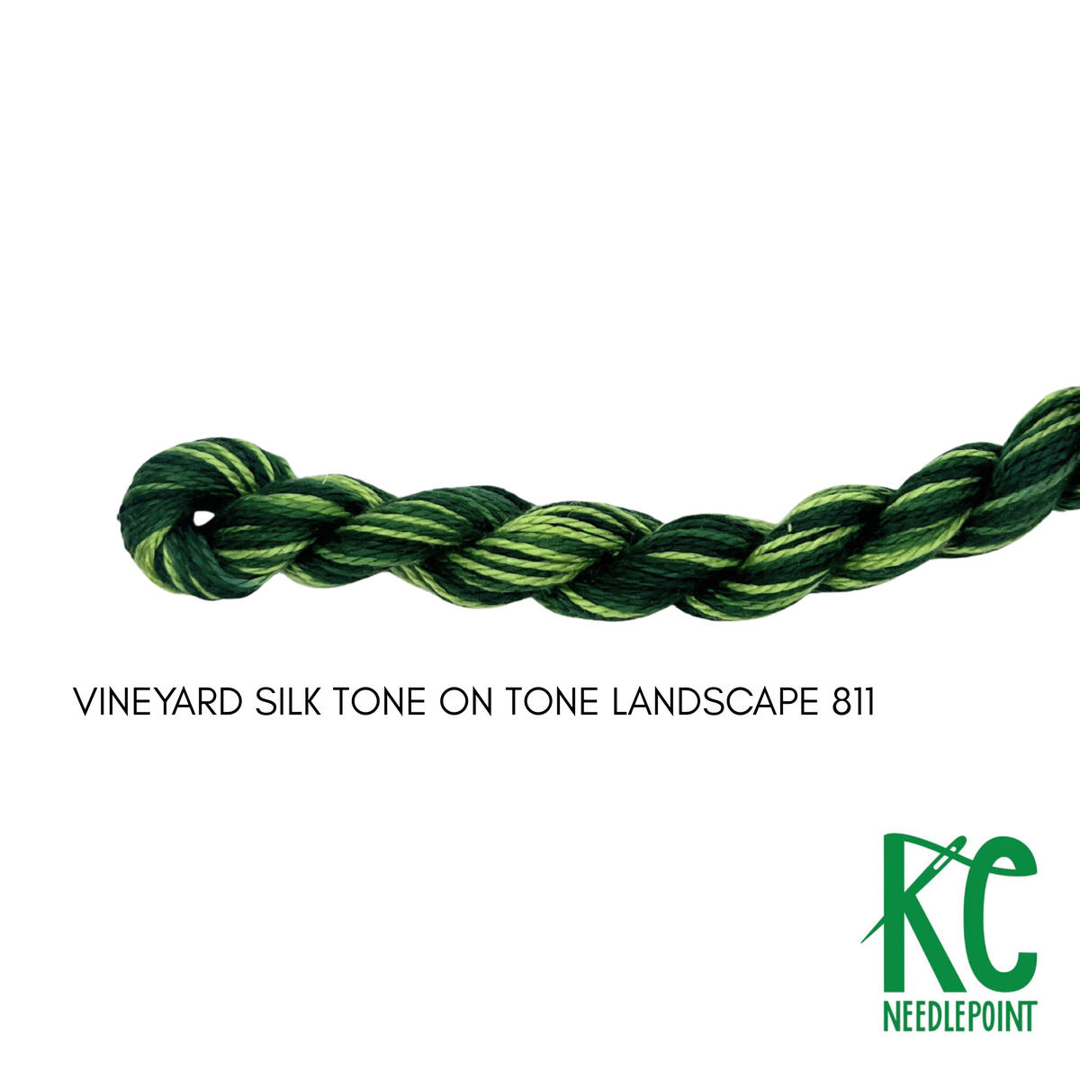 Vineyard Silk Tone on Tone T811 Landscape – KC Needlepoint