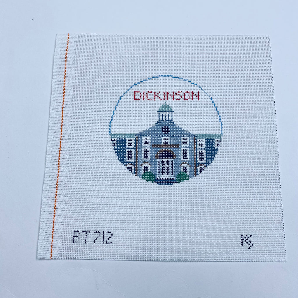 Dickinson College Canvas - KC Needlepoint