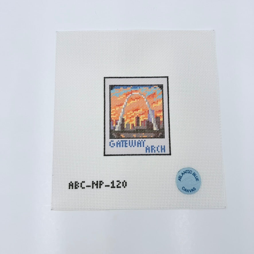 Gateway Arch Canvas - KC Needlepoint