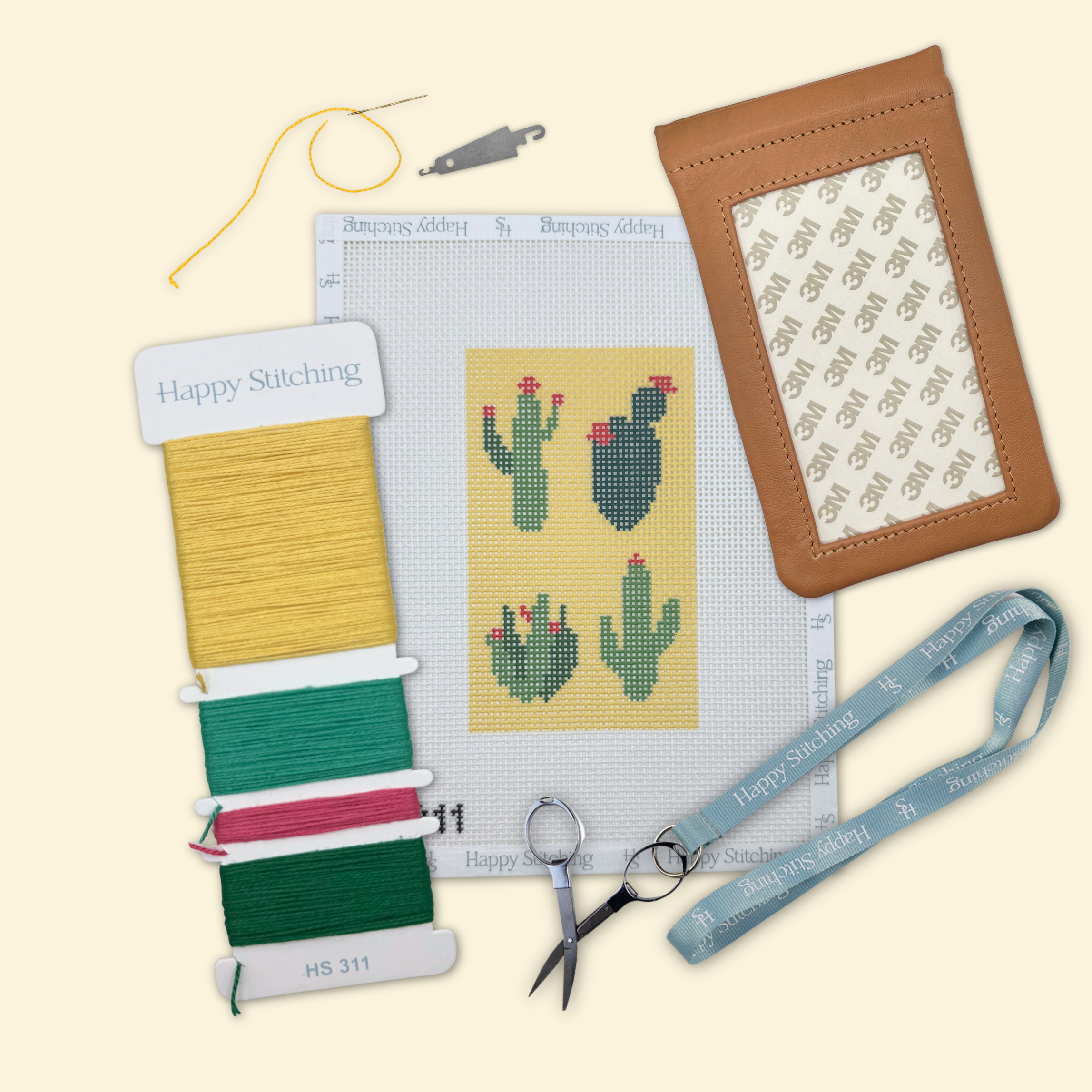 Looking Sharp Eyeglass Case Kit - KC Needlepoint