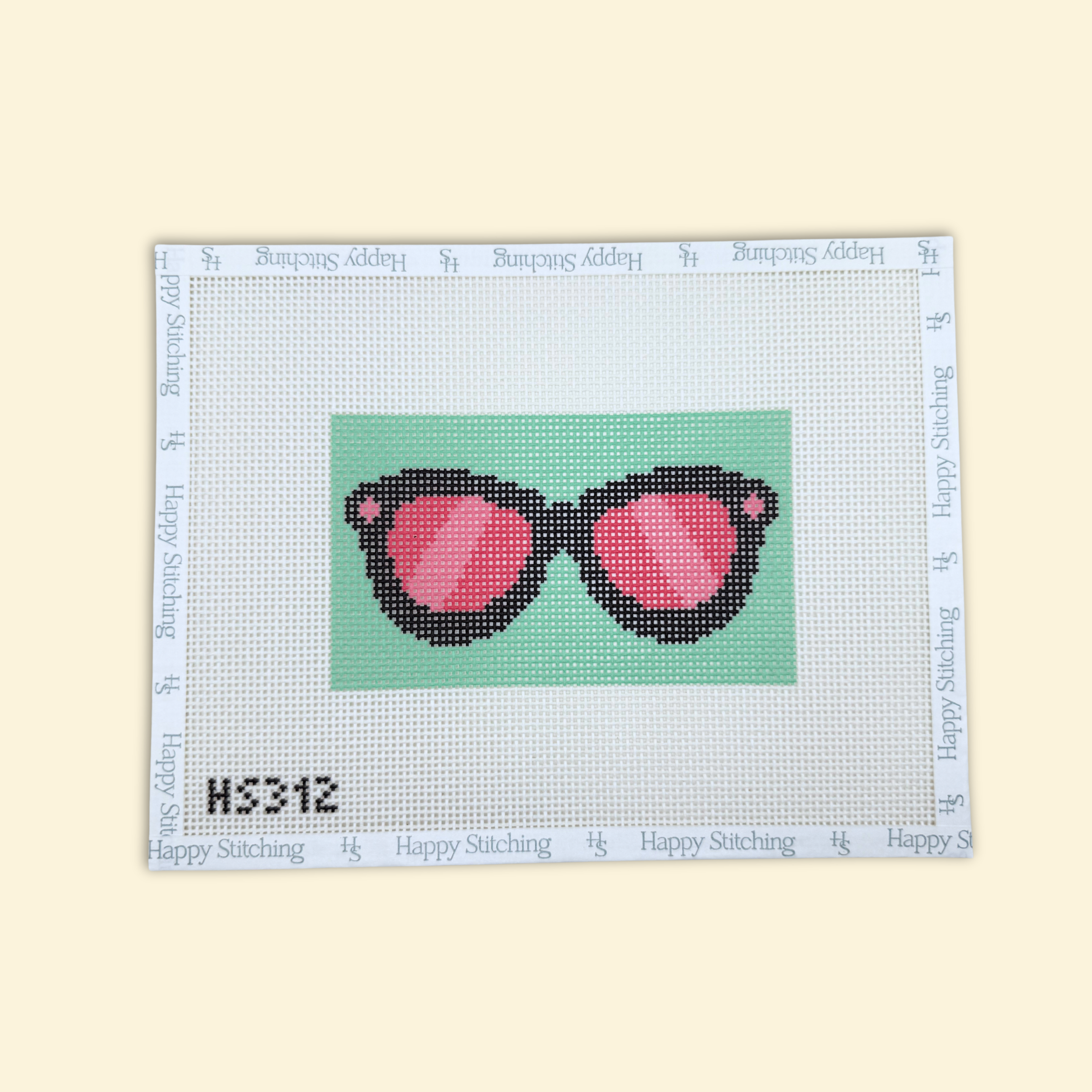Stitch Please Eyeglass Case Kit - KC Needlepoint