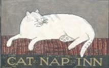 Cat Nap Inn Needlepoint Canvas - KC Needlepoint