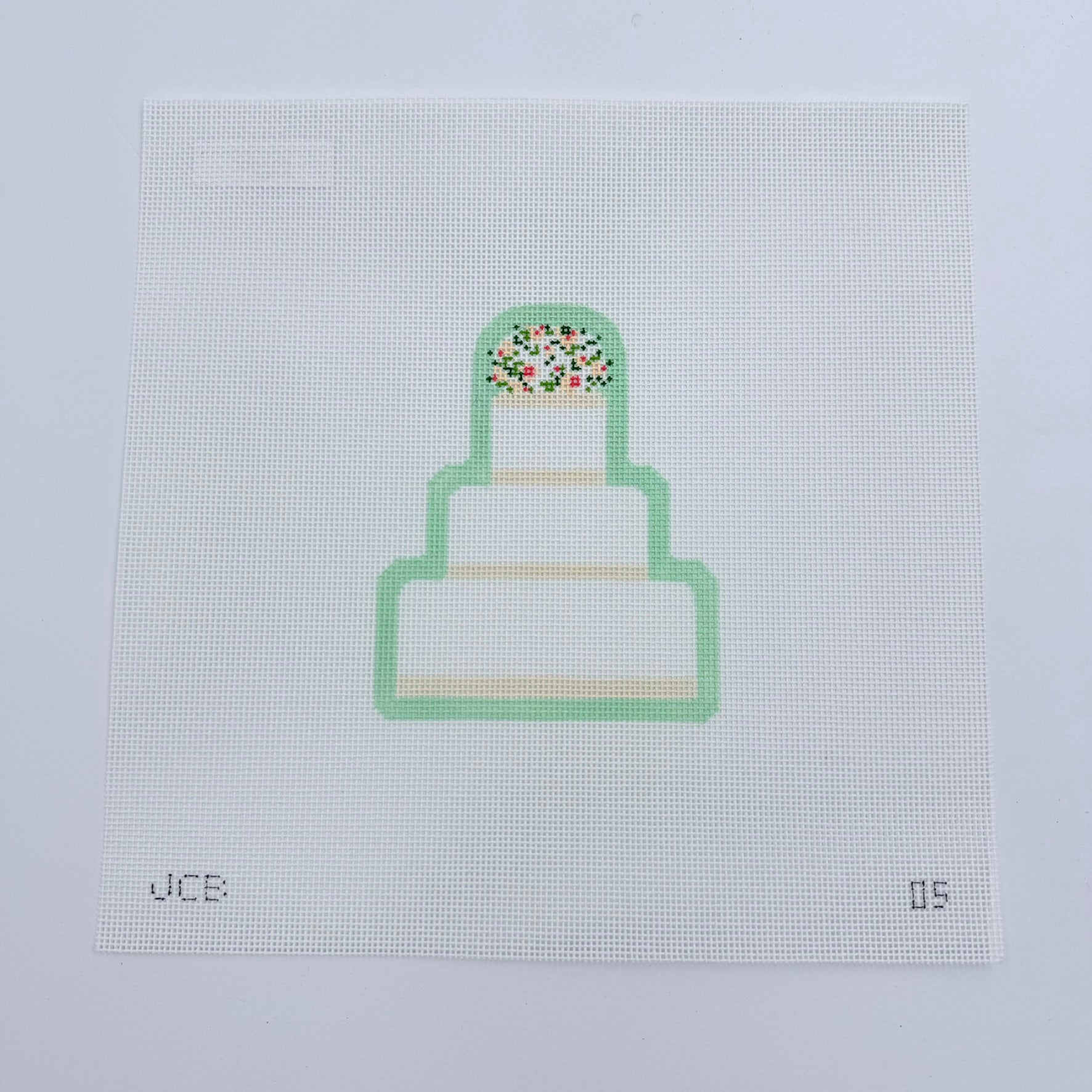 Taylor Wedding Cake Canvas - KC Needlepoint