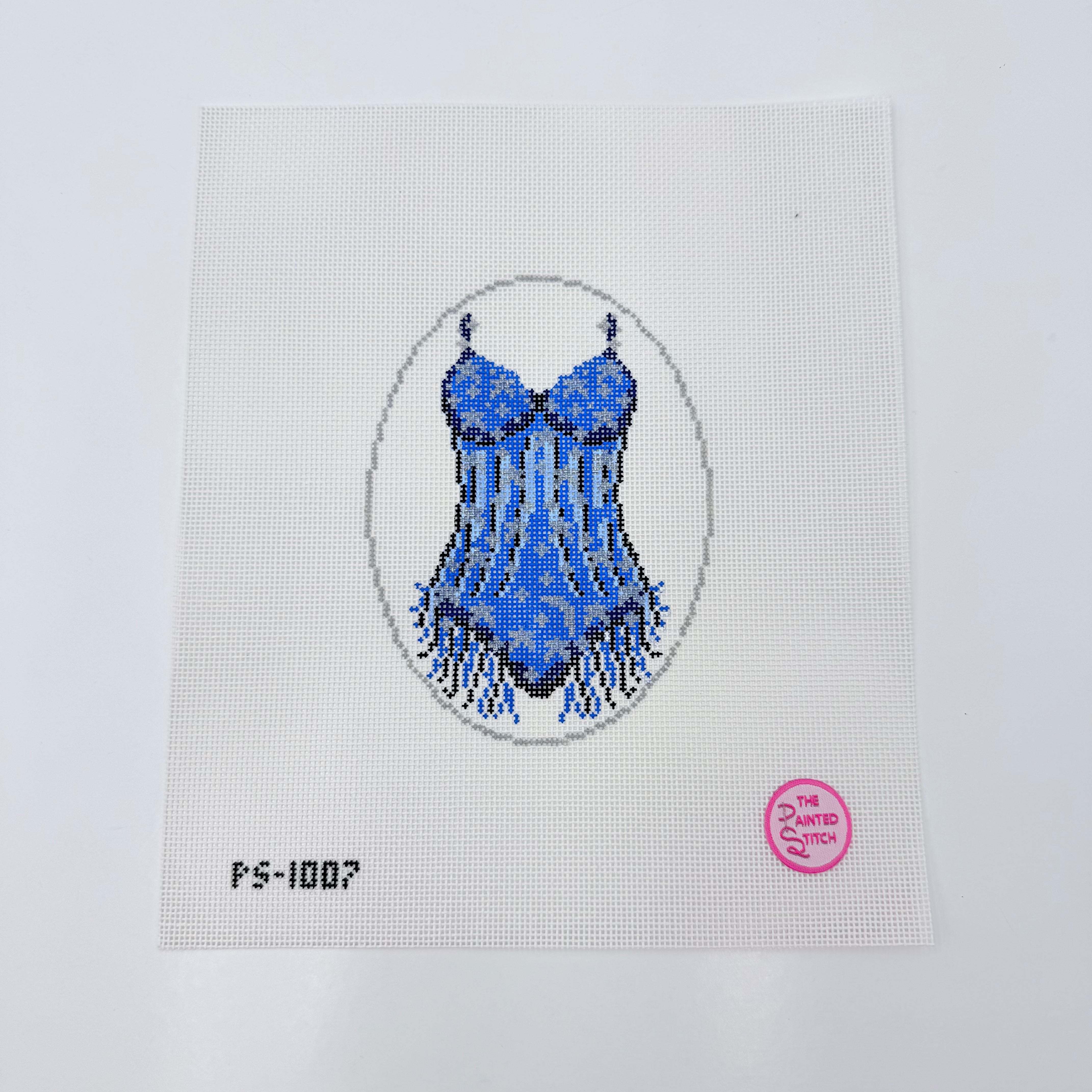 Midnights Moonstone Canvas - KC Needlepoint