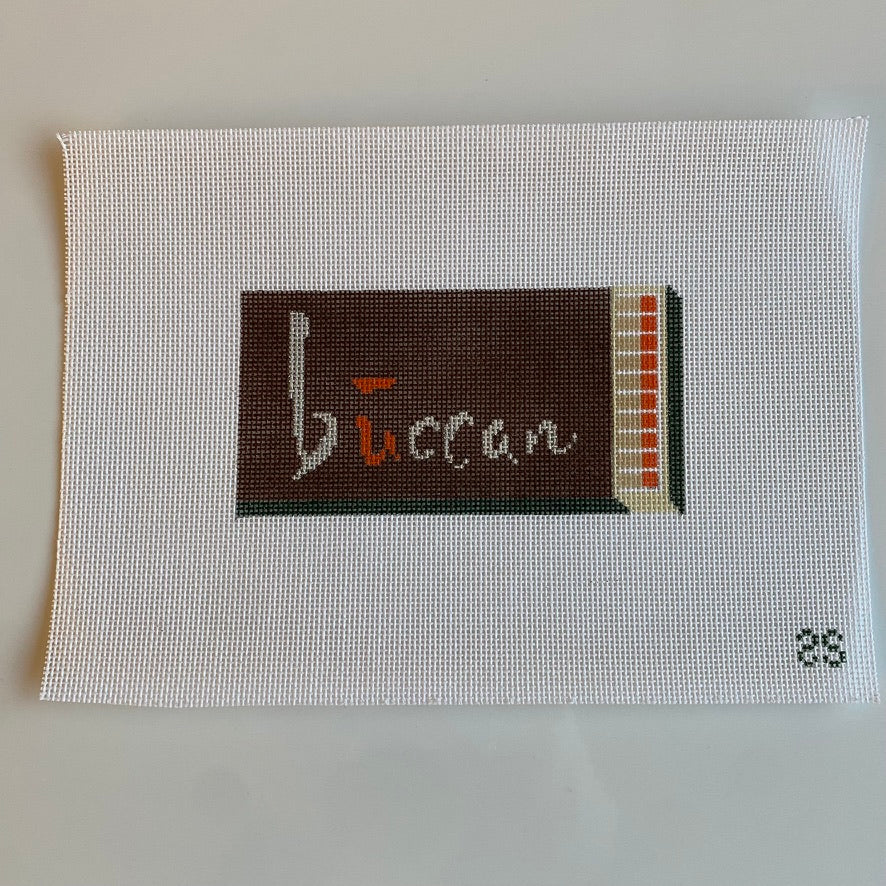Buccan Matchbook Canvas - KC Needlepoint