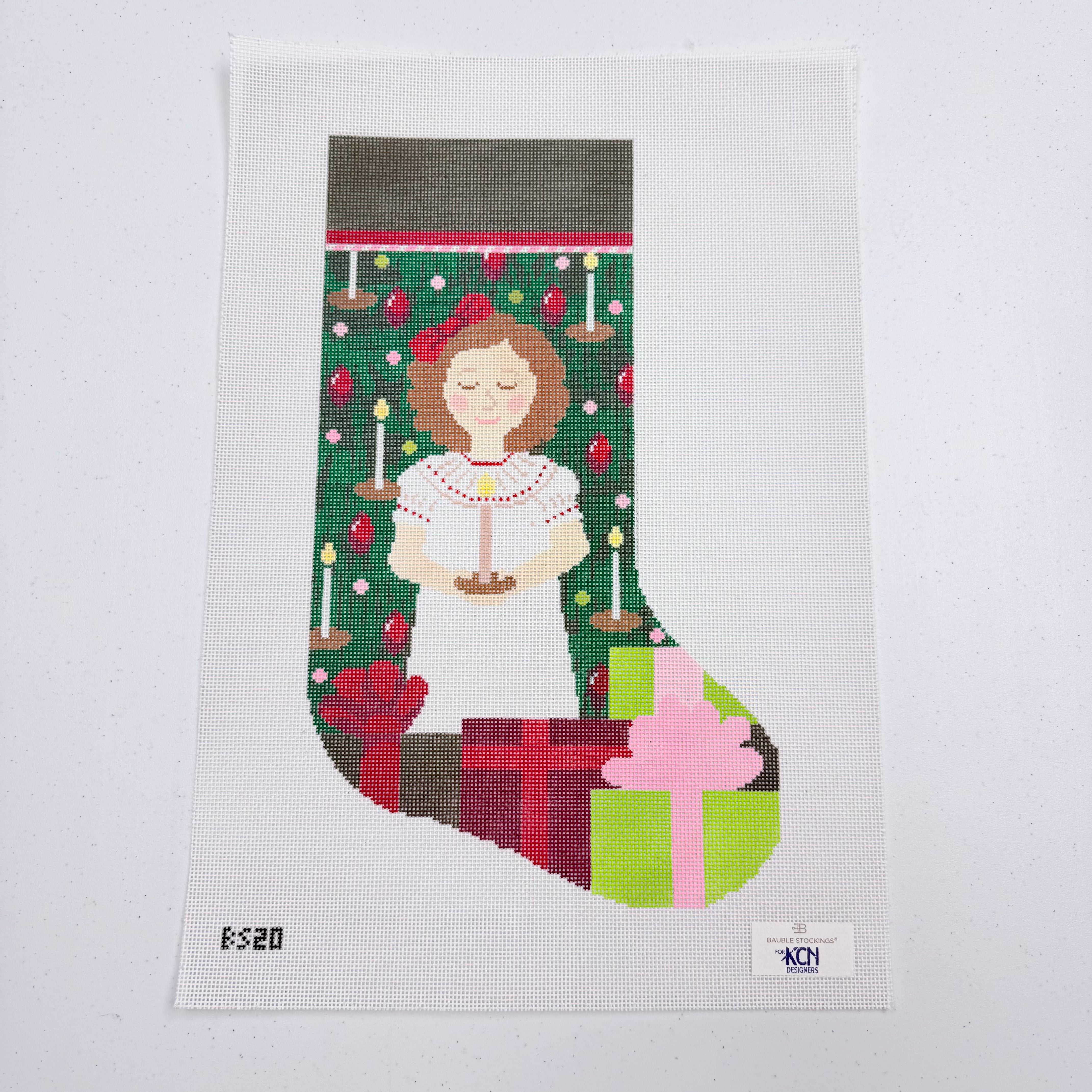 I Believe Stocking Canvas - KC Needlepoint