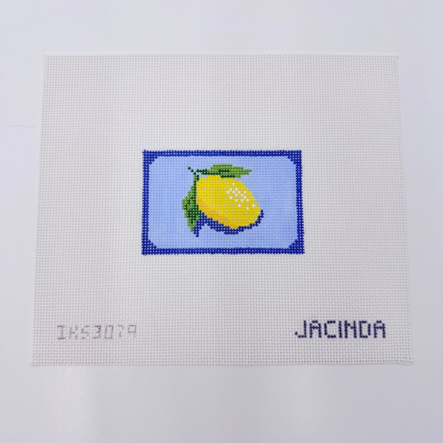 Lemon Canvas - KC Needlepoint