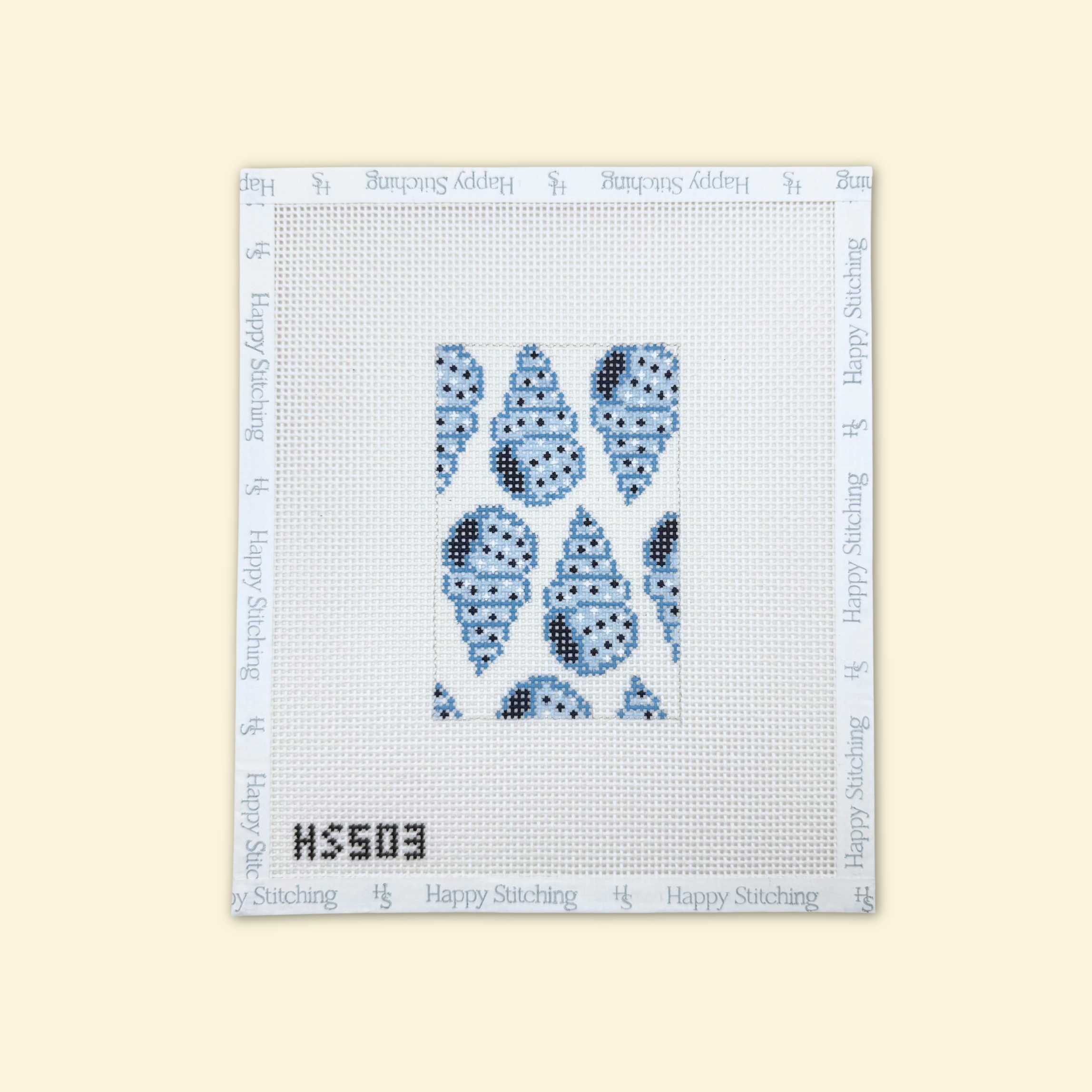 Shell Yeah! Passport Case Kit - KC Needlepoint