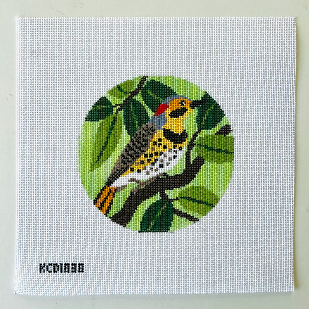 Flicker Bird Canvas - KC Needlepoint