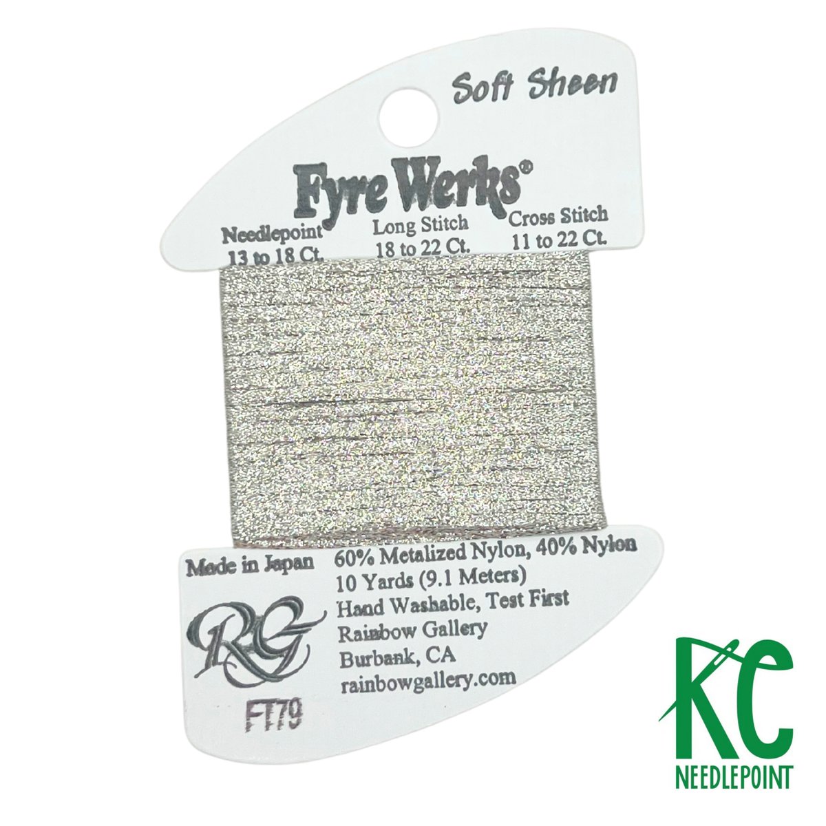 Fyre Werks Soft Sheen FT79 Champagne – KC Needlepoint