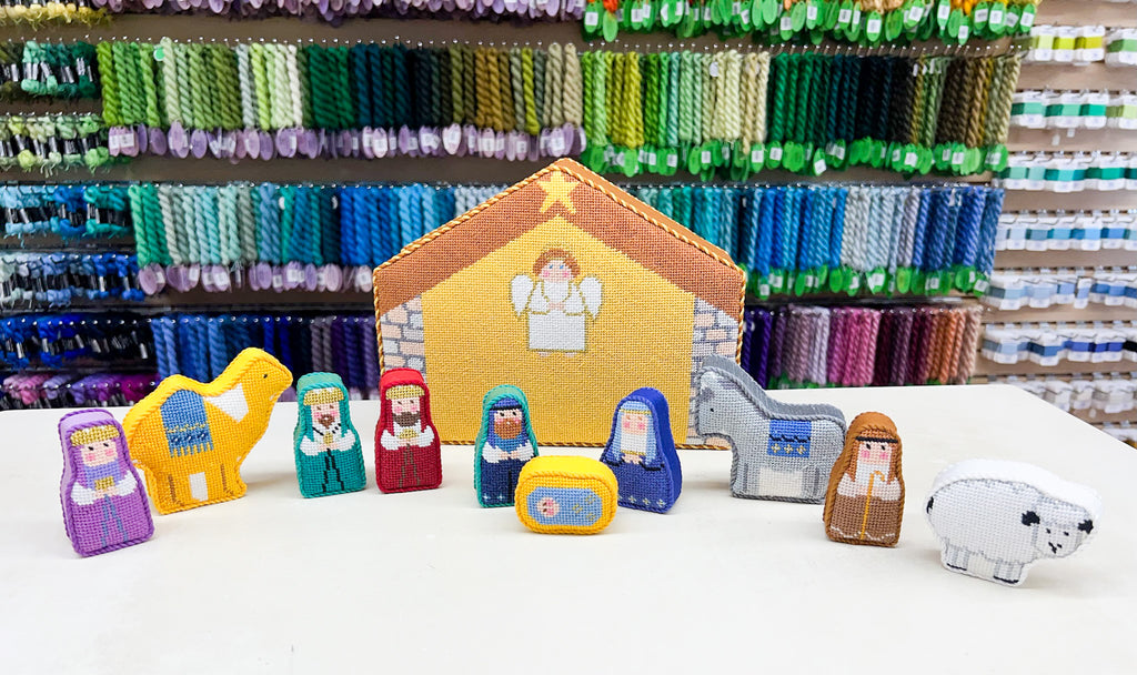 Stitch Its Nativity Set - KC Needlepoint