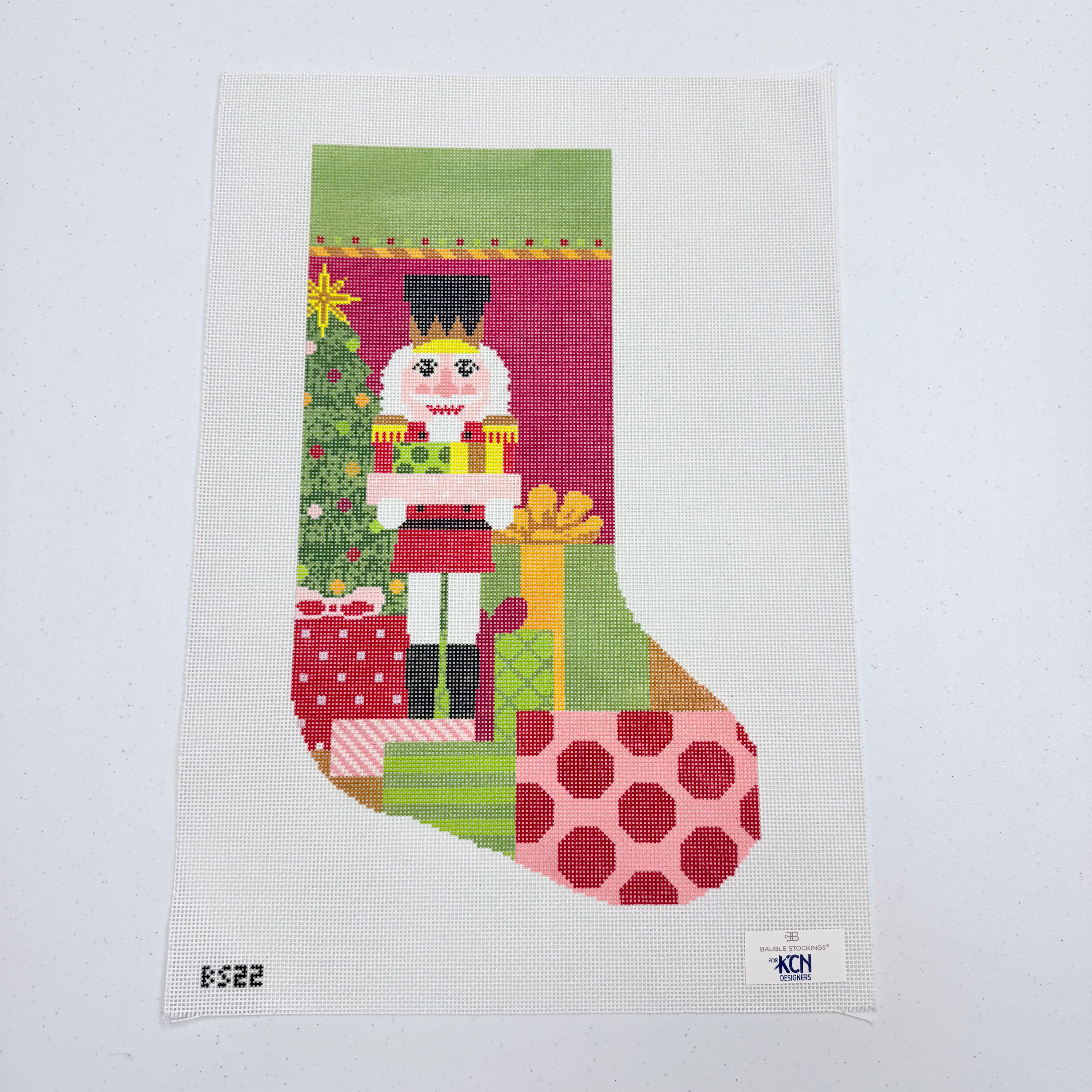 The Nutcracker Stocking Canvas - KC Needlepoint