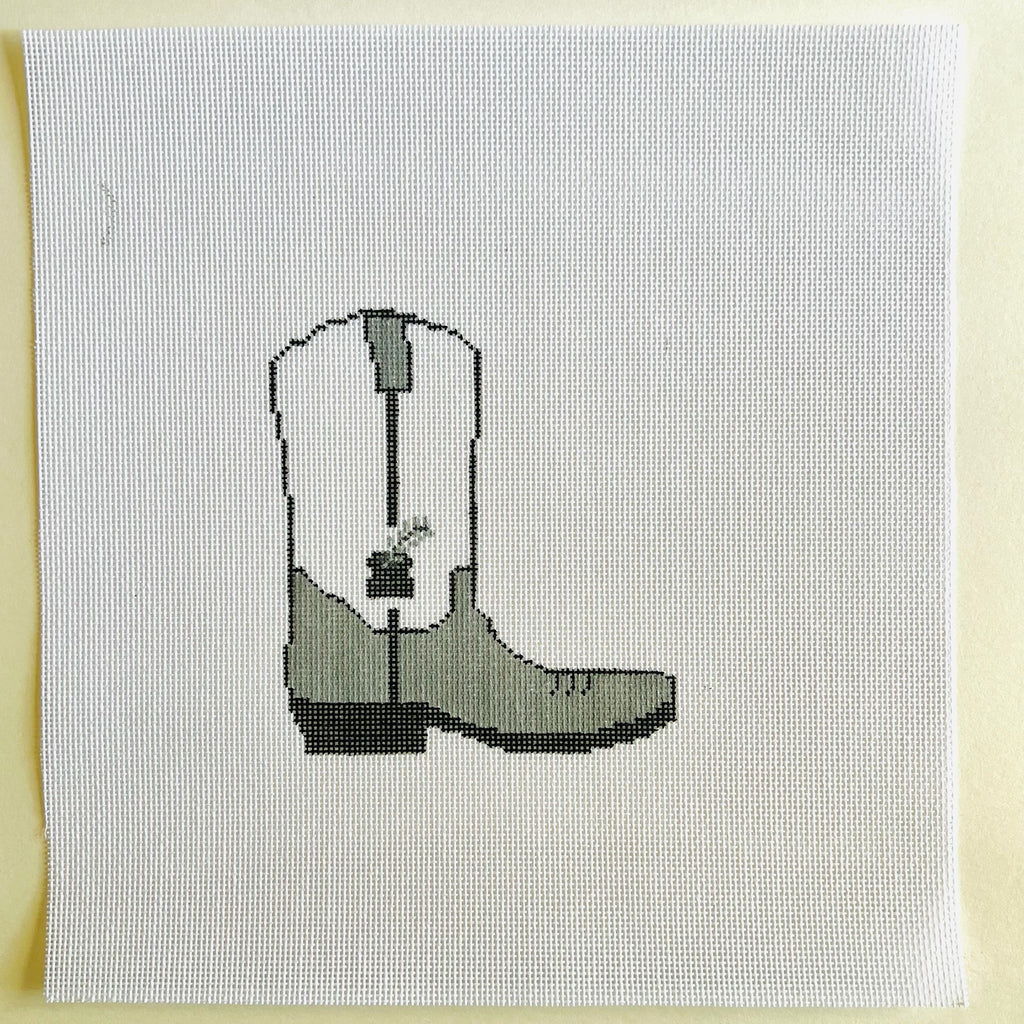 TTPDCowboy Boot Canvas - KC Needlepoint