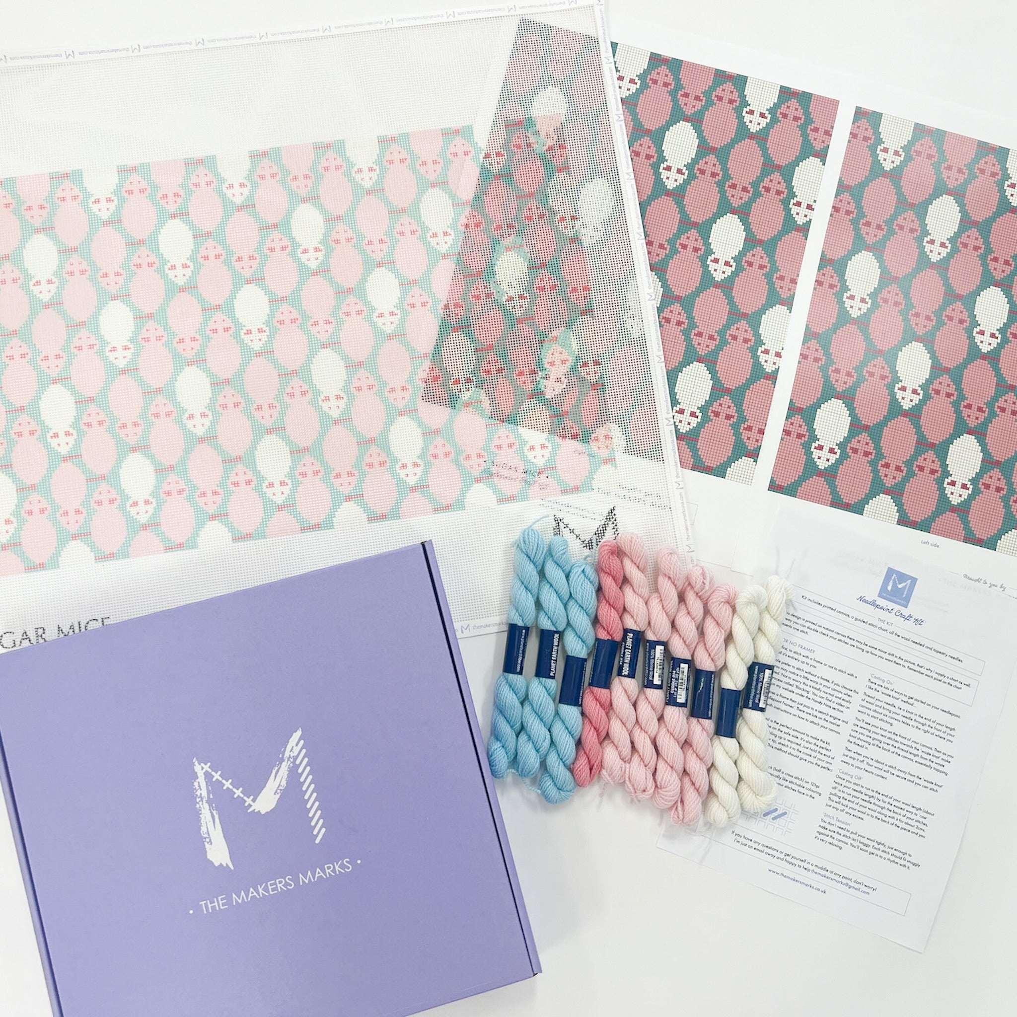 Sugar Mice - KC Needlepoint