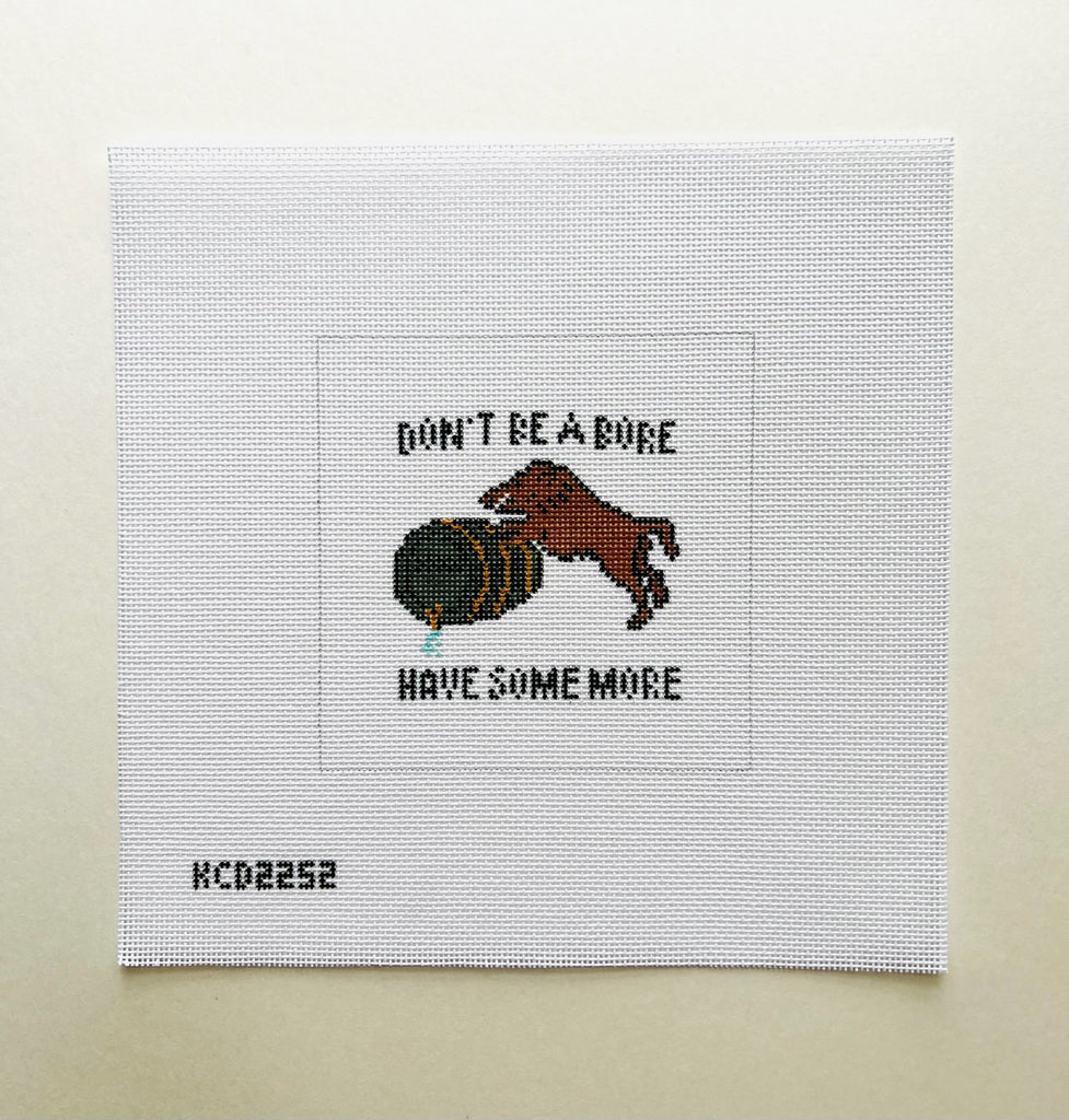 Don't Be a Bore - KC Needlepoint