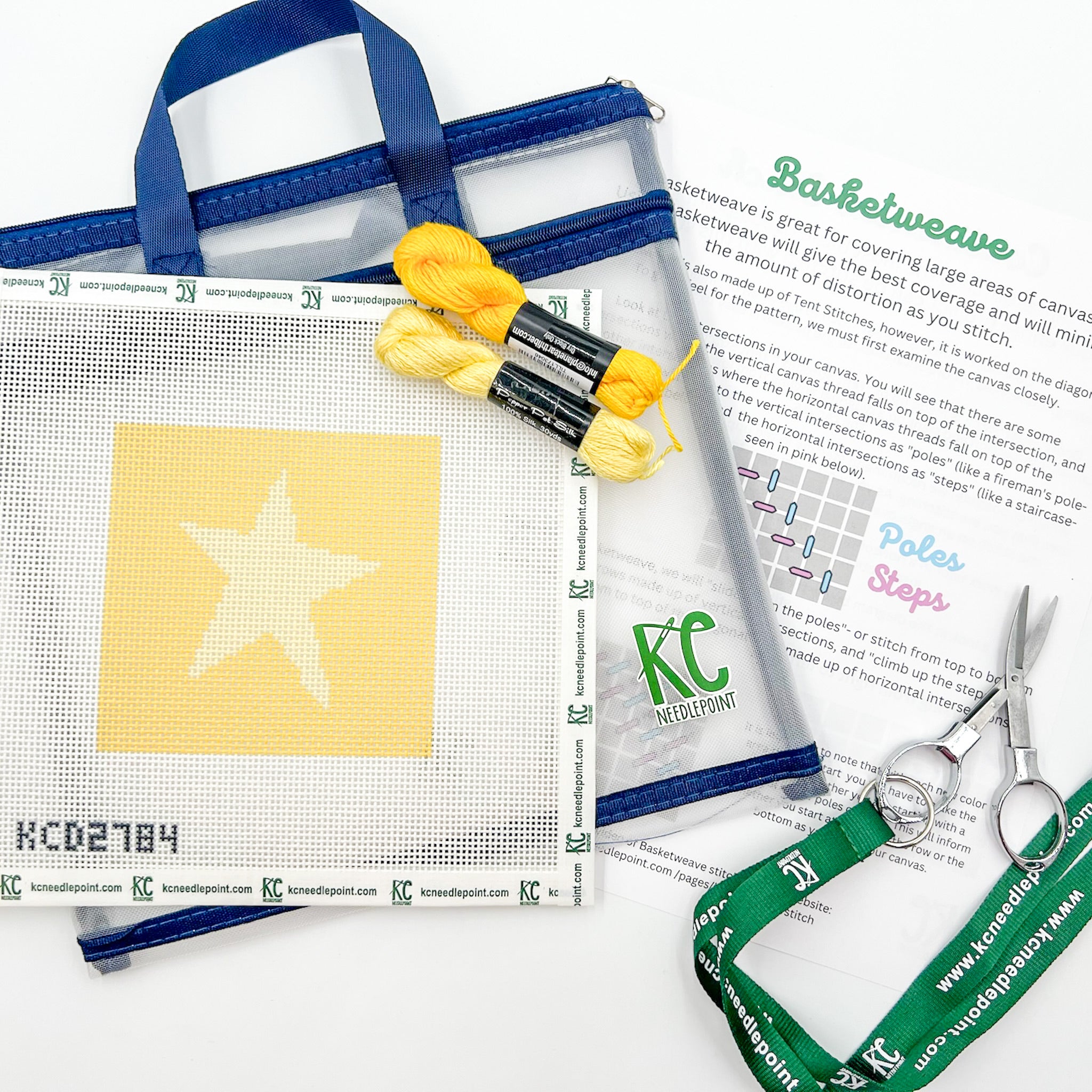 The Beginner Star Kit - KC Needlepoint