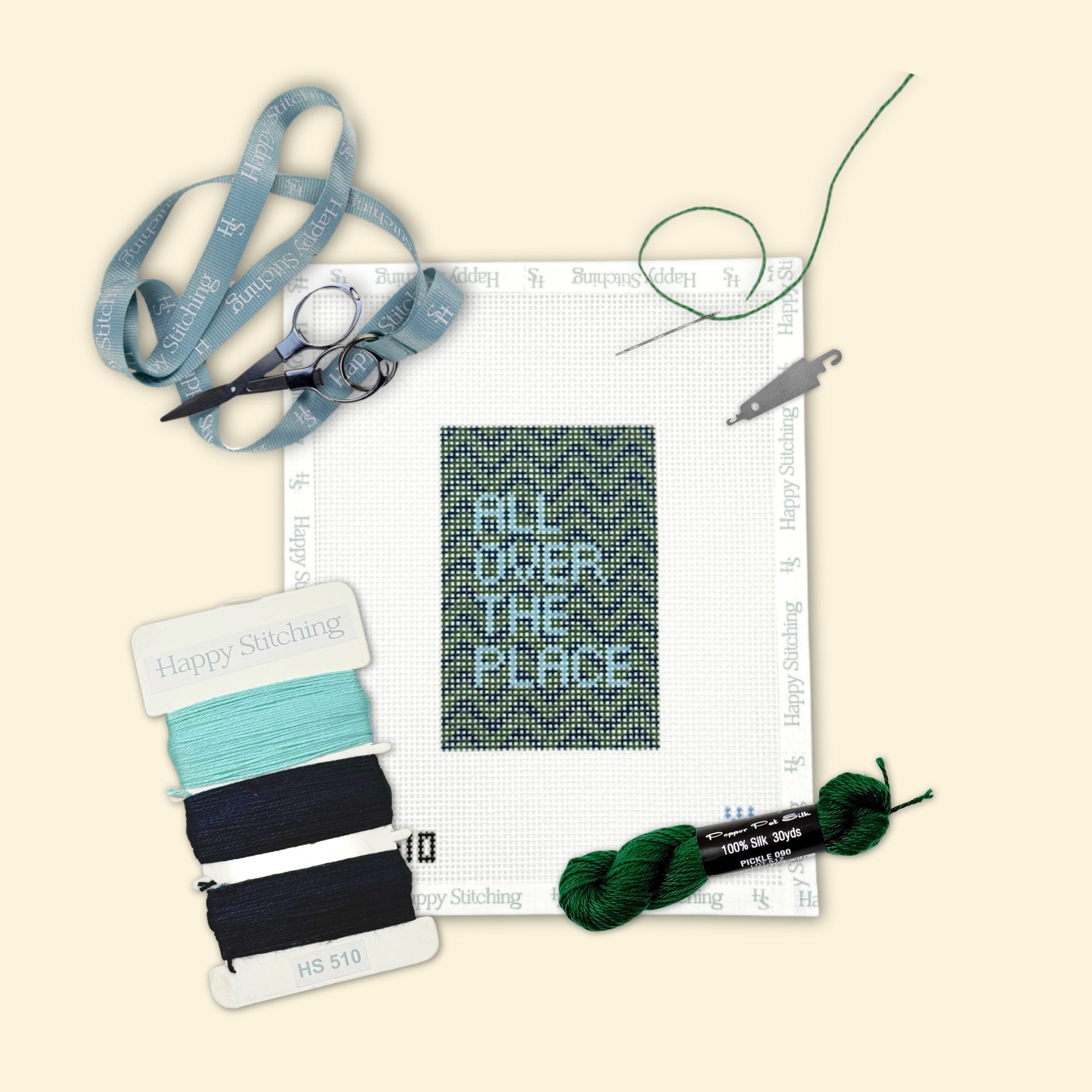 All Over The Place - KC Needlepoint