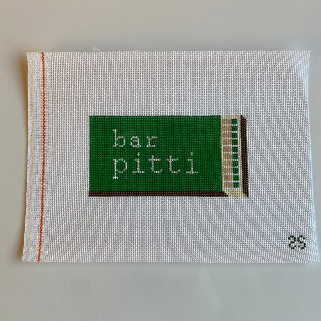 Bar Pitti Matchbook Canvas - KC Needlepoint