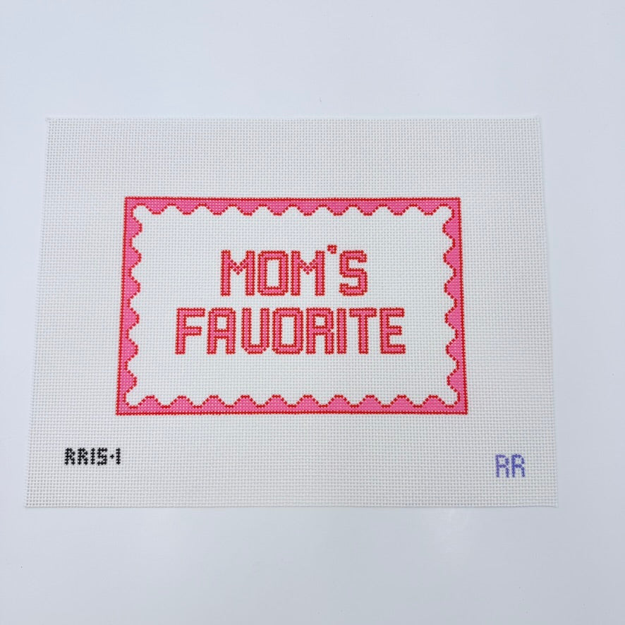 Mom's Favorite Canvas - KC Needlepoint