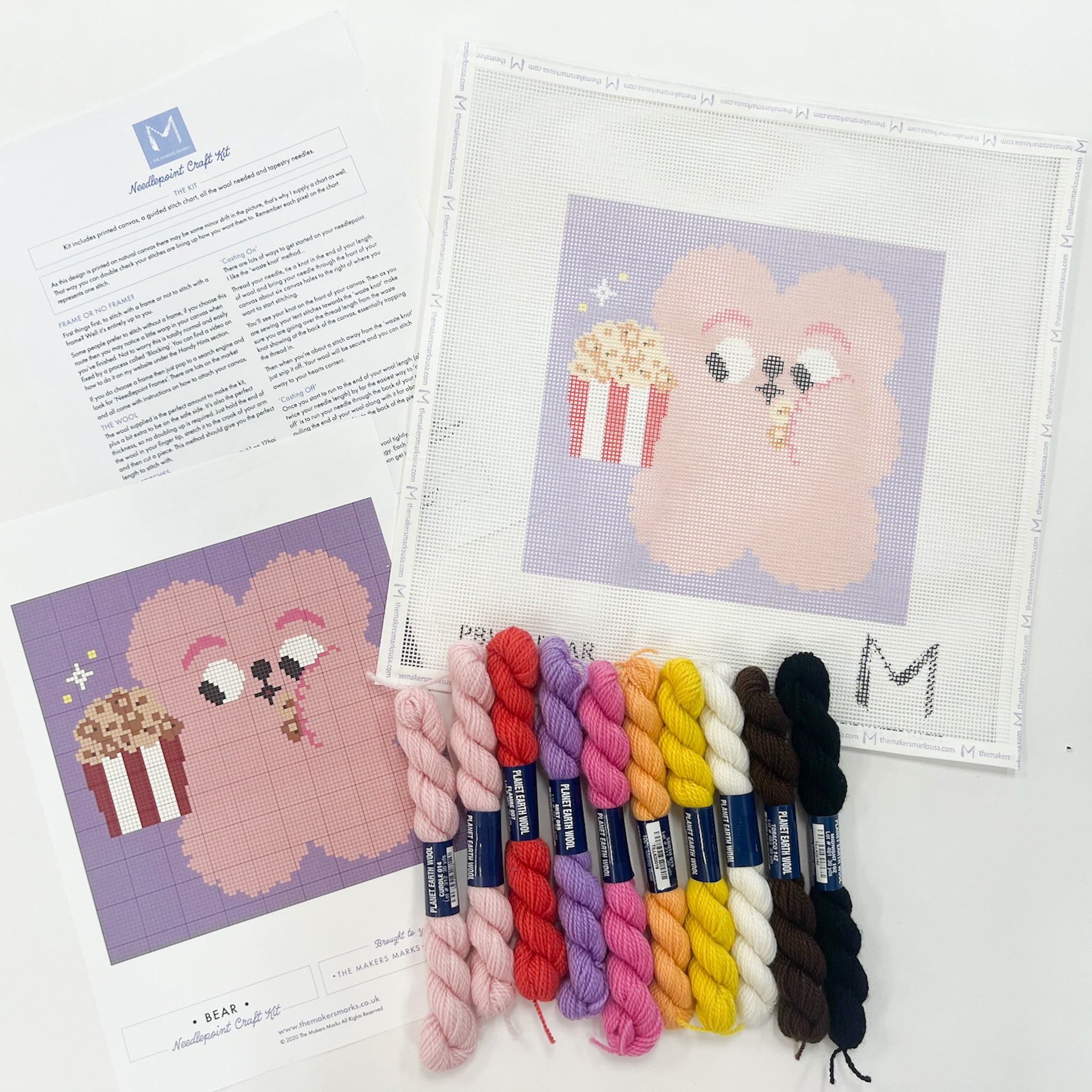 PBW Bear - KC Needlepoint