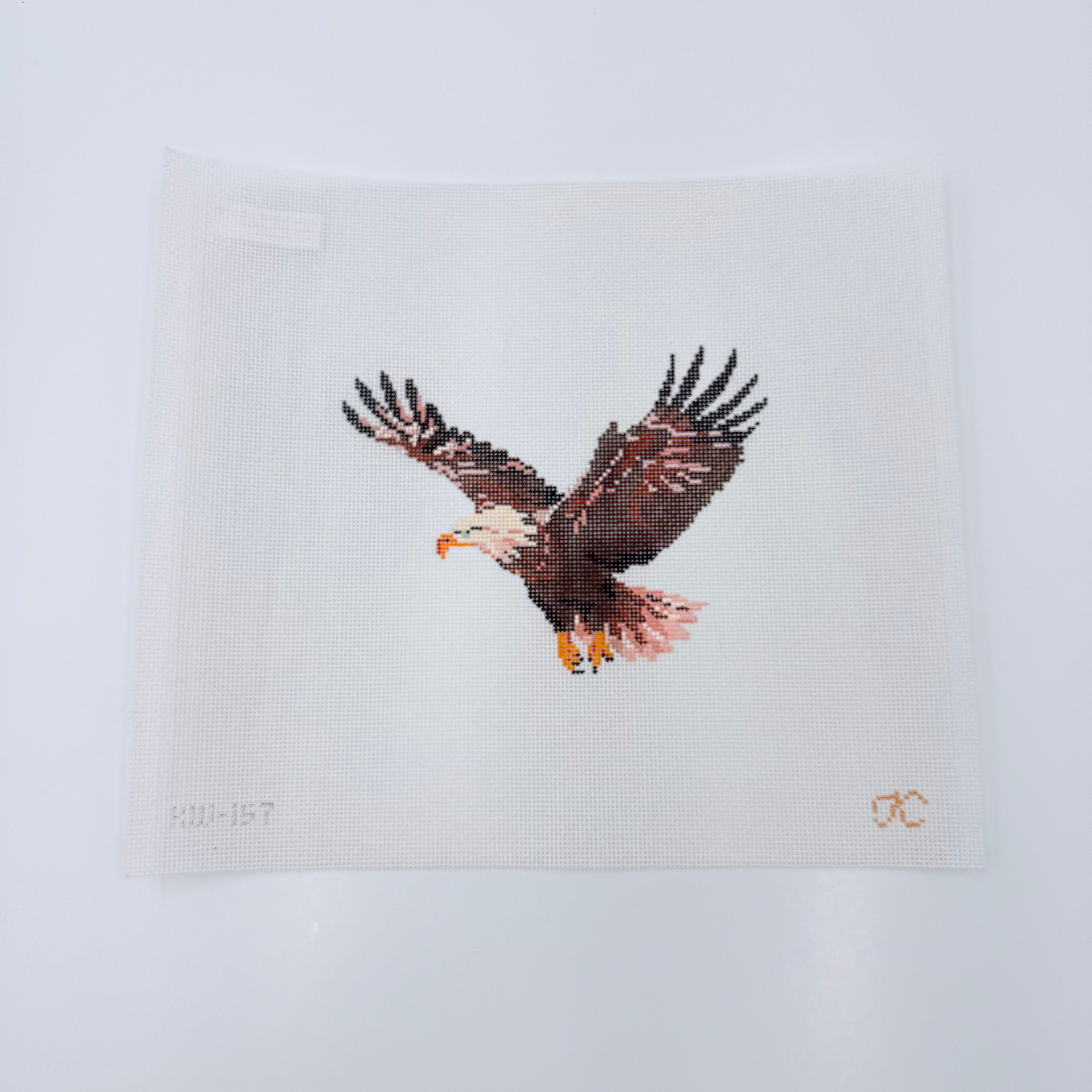 Bald Eagle Canvas - KC Needlepoint
