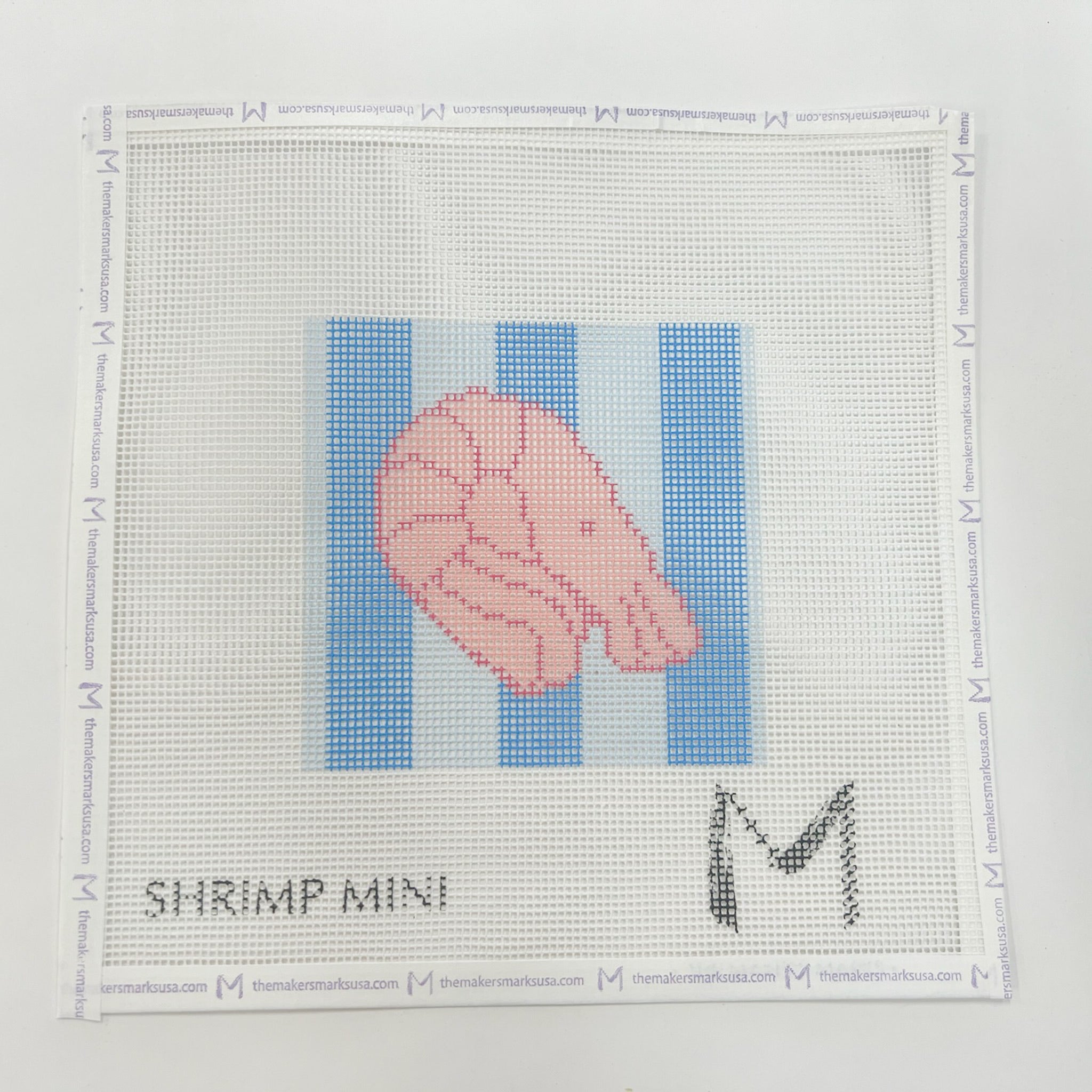 Foam Shrimp - KC Needlepoint