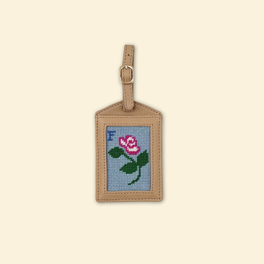 Flower Power Bag/Luggage Tag Kit - KC Needlepoint