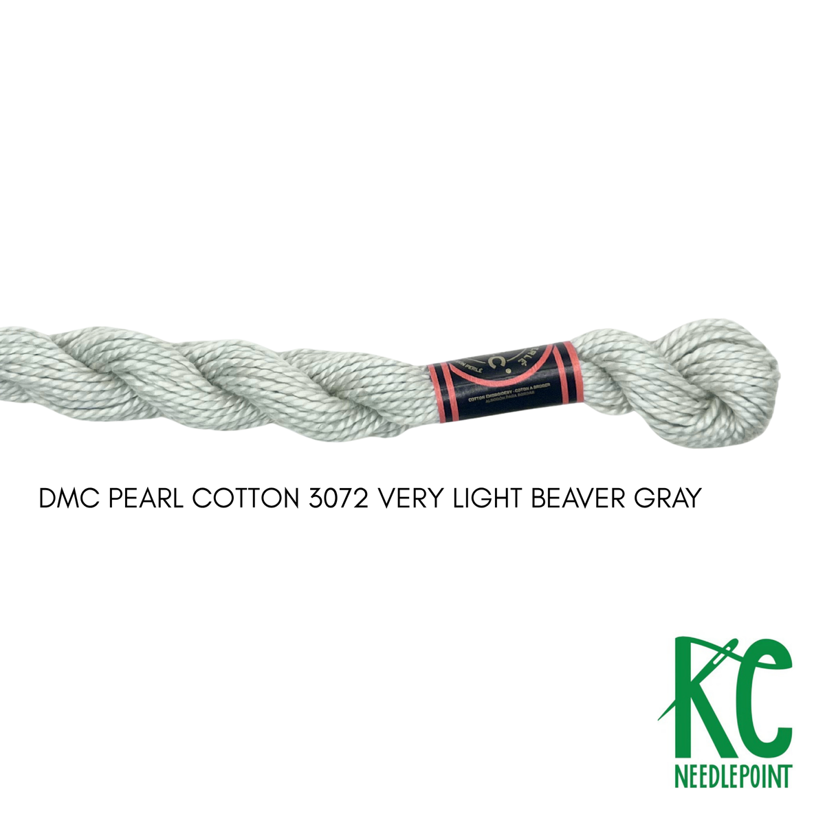 DMC 5 Pearl Cotton 3072 Very Light Beaver Gray – KC Needlepoint