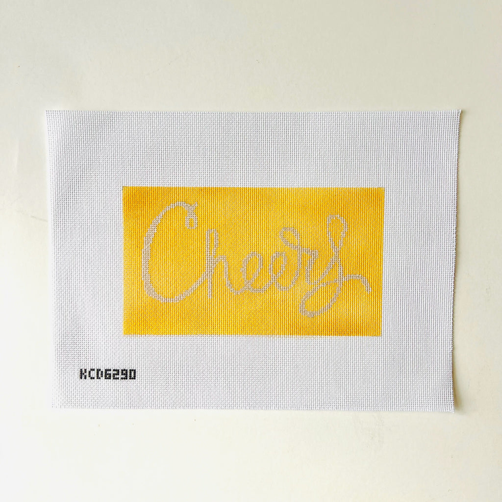 Cheers Acrylic Purse Canvas - KC Needlepoint