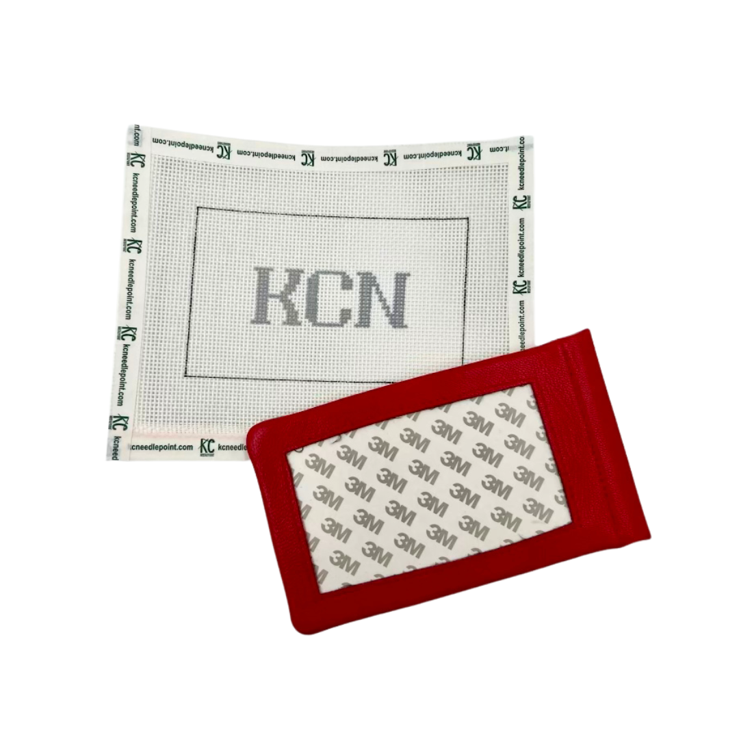 Monogram Eyeglass Case Kit - KC Needlepoint