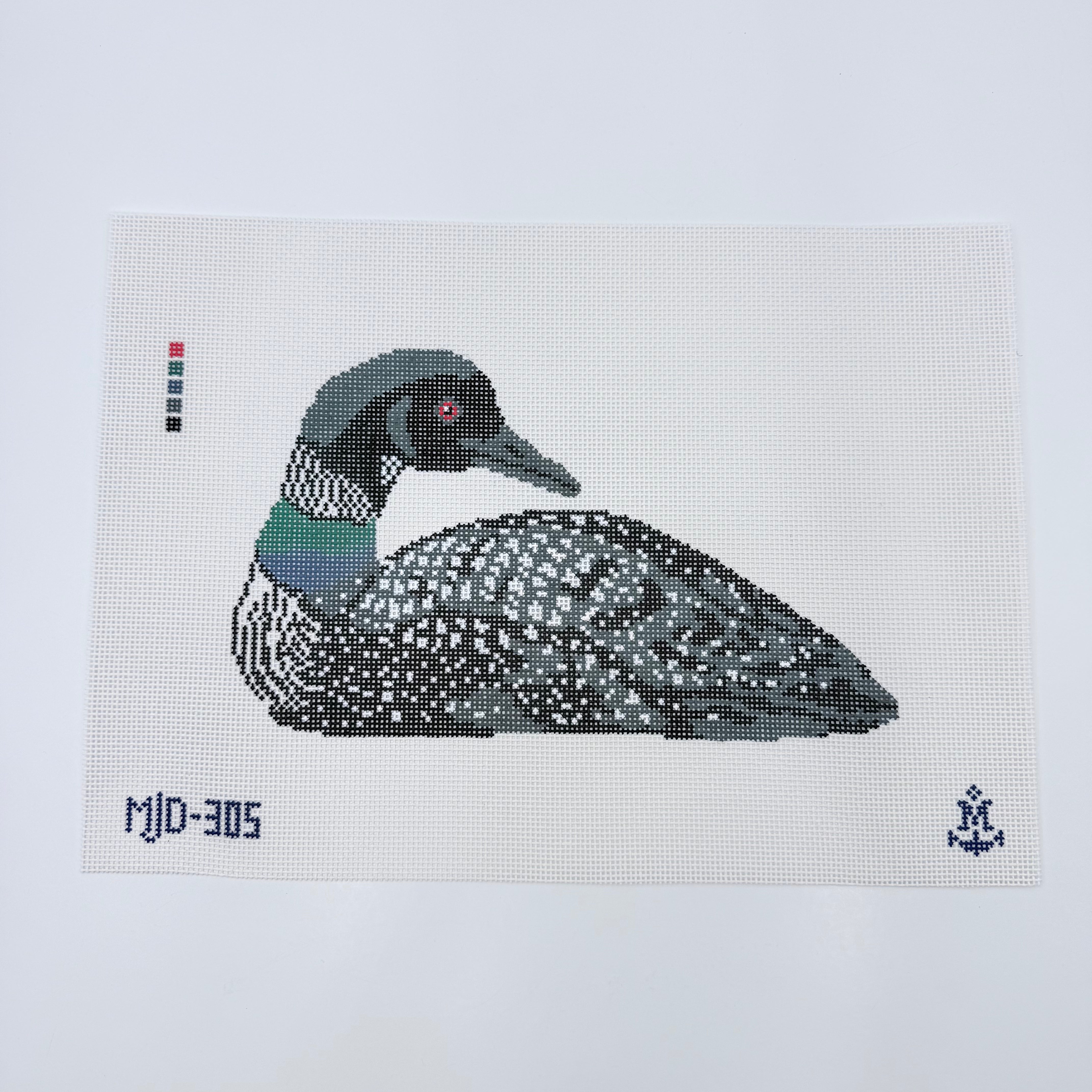 Loon Canvas - KC Needlepoint